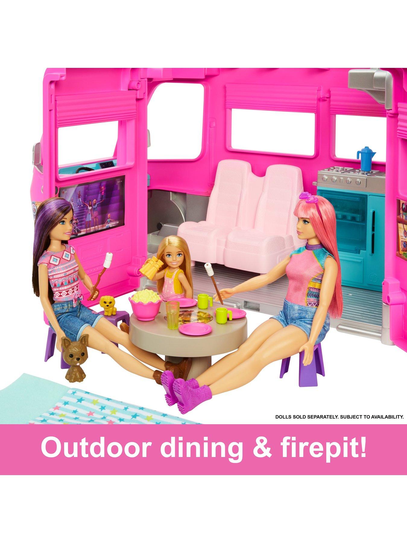 Image 4 of 8 of Barbie Barbie Dream Camper Vehicle Playset and Accessories