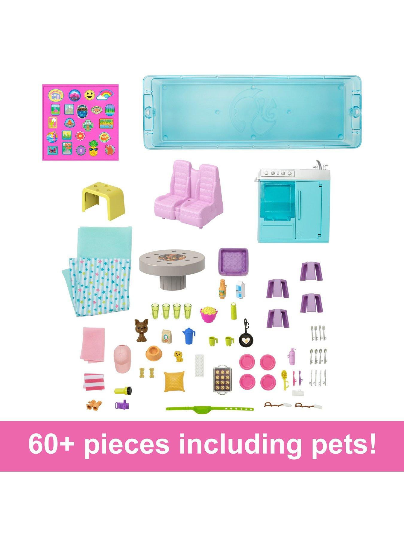 Image 6 of 8 of Barbie Barbie Dream Camper Vehicle Playset and Accessories