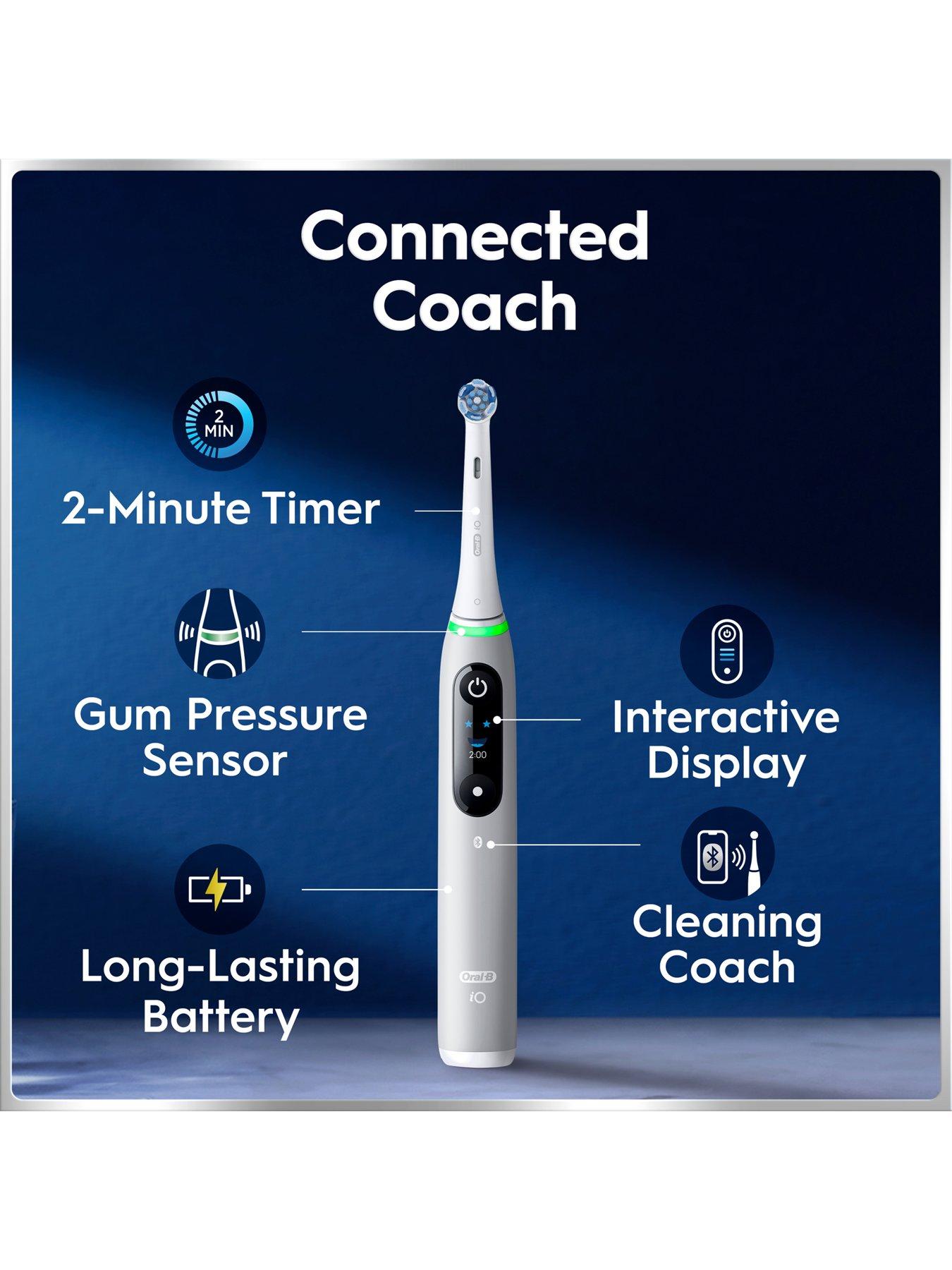 Image 3 of 8 of Oral-B iO6&nbsp;Ultimate Clean Electric Toothbrush -&nbsp;Grey Opal