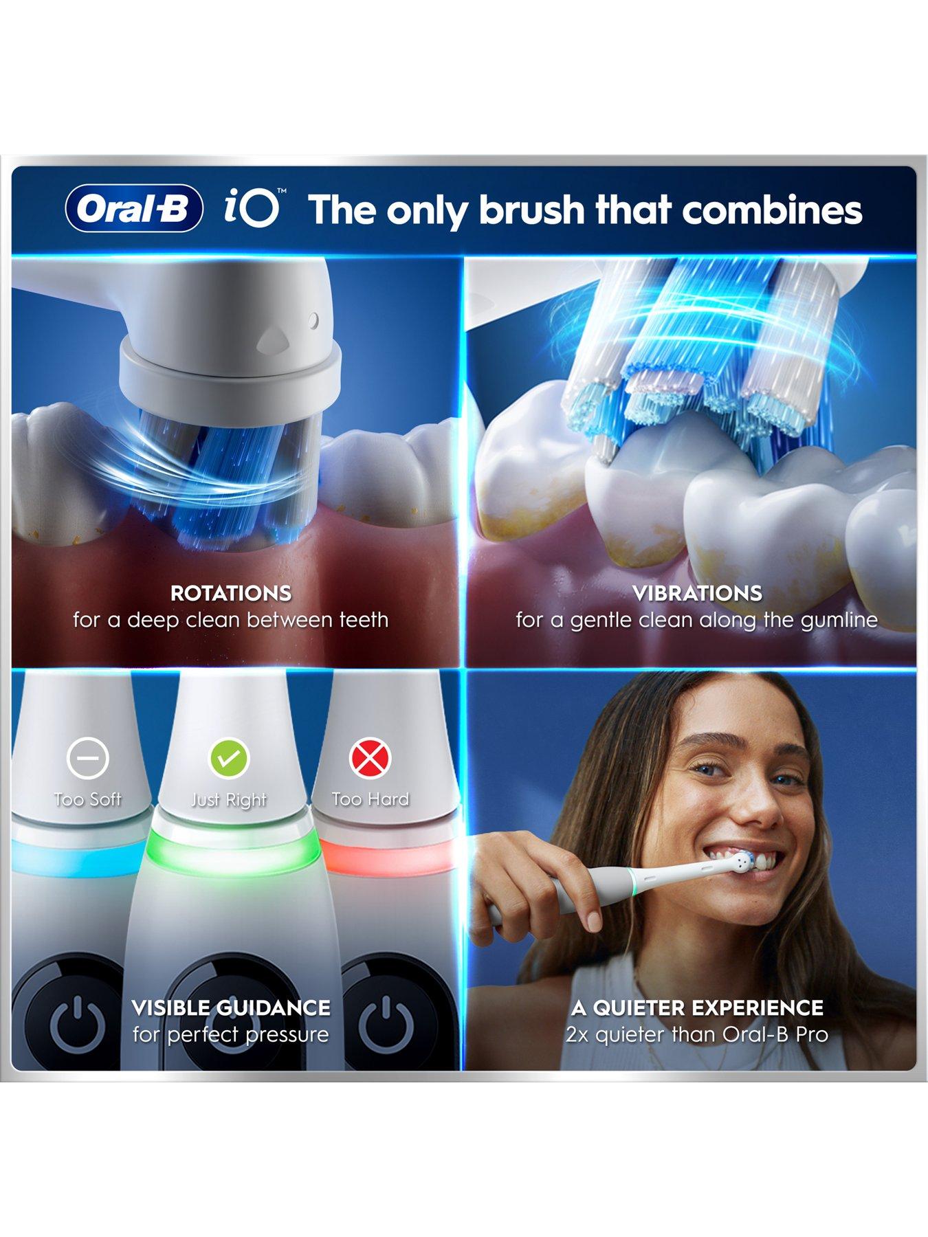Image 4 of 8 of Oral-B iO6&nbsp;Ultimate Clean Electric Toothbrush -&nbsp;Grey Opal