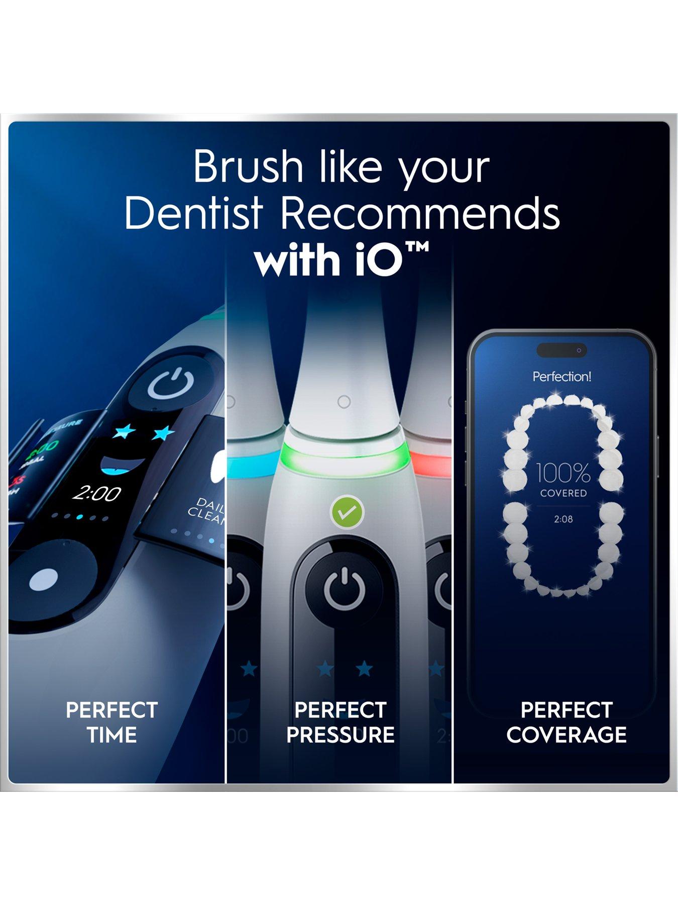 Image 6 of 8 of Oral-B iO6&nbsp;Ultimate Clean Electric Toothbrush -&nbsp;Grey Opal