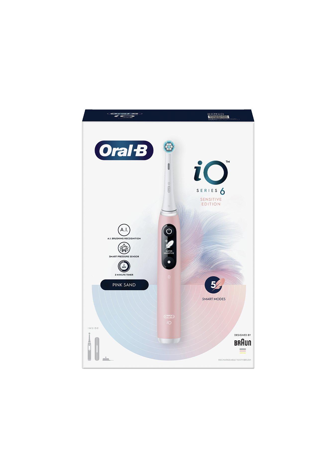 oral-b-io6nbspultimate-clean-electric-toothbrush-pink-sandstillFront