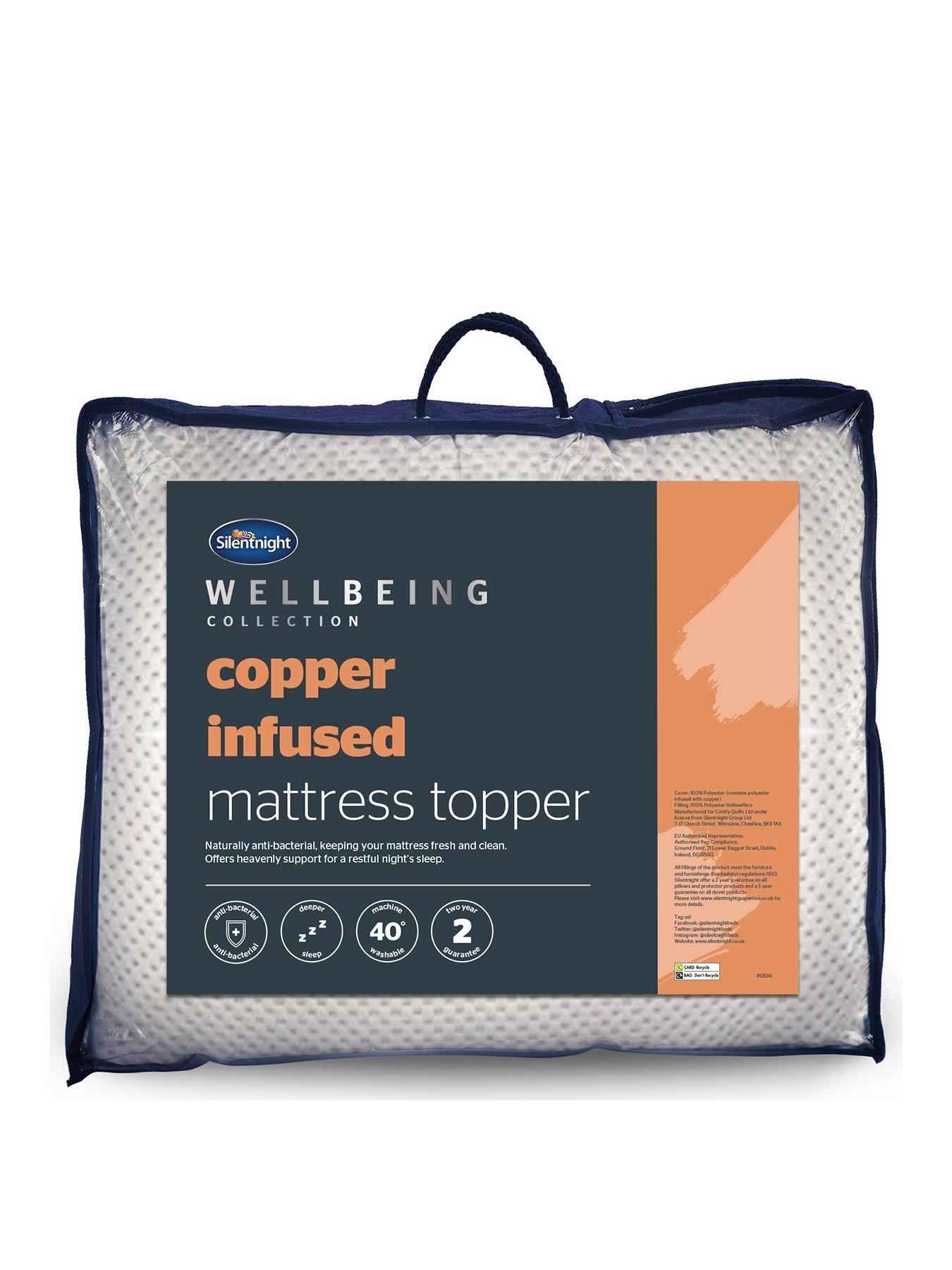 undefined Silentnight Wellbeing Copper Mattress Topper