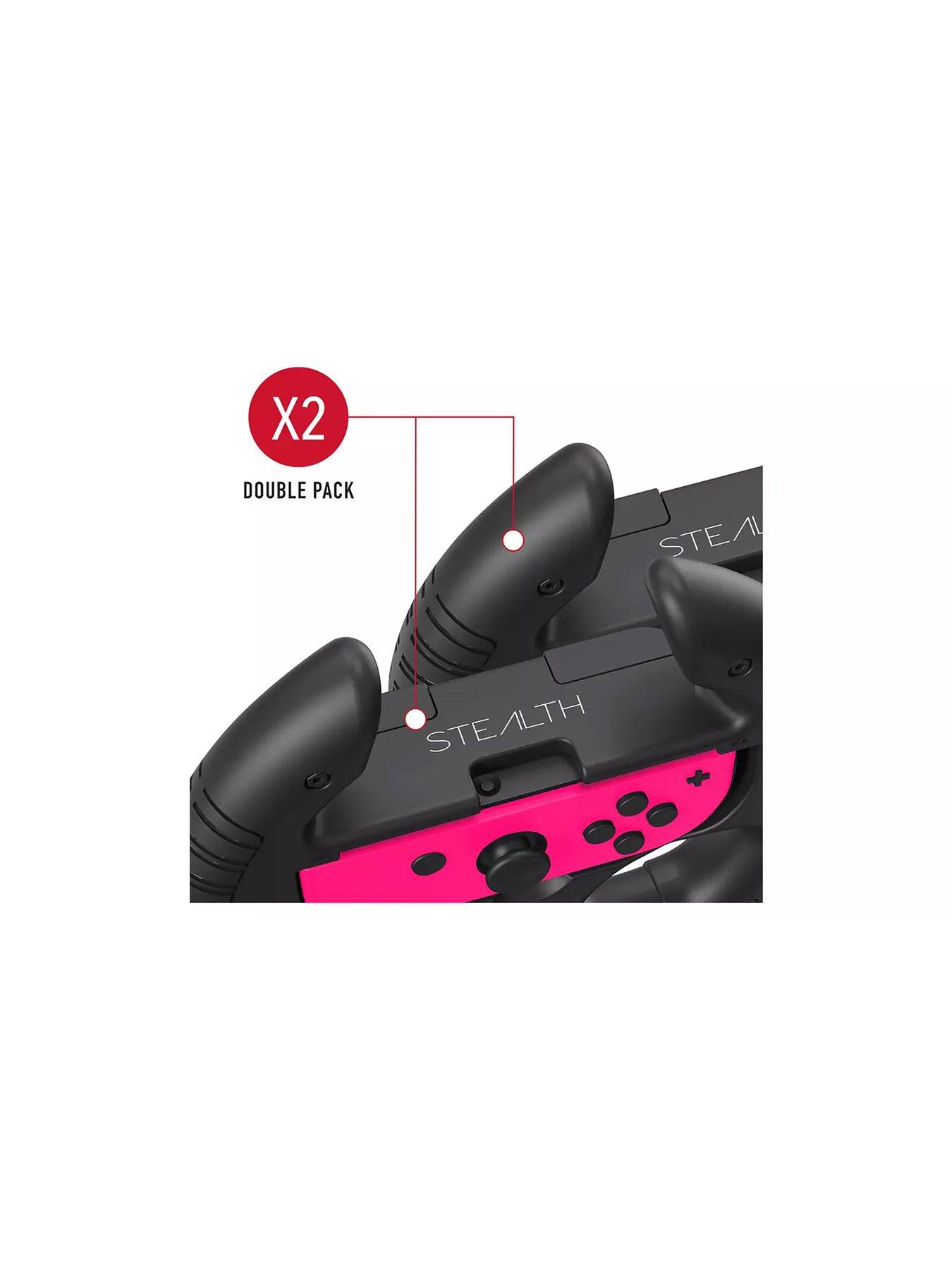 Stealth Stealth Joy-Con Racing Wheels for Nintendo Switch - Twin Pack ...