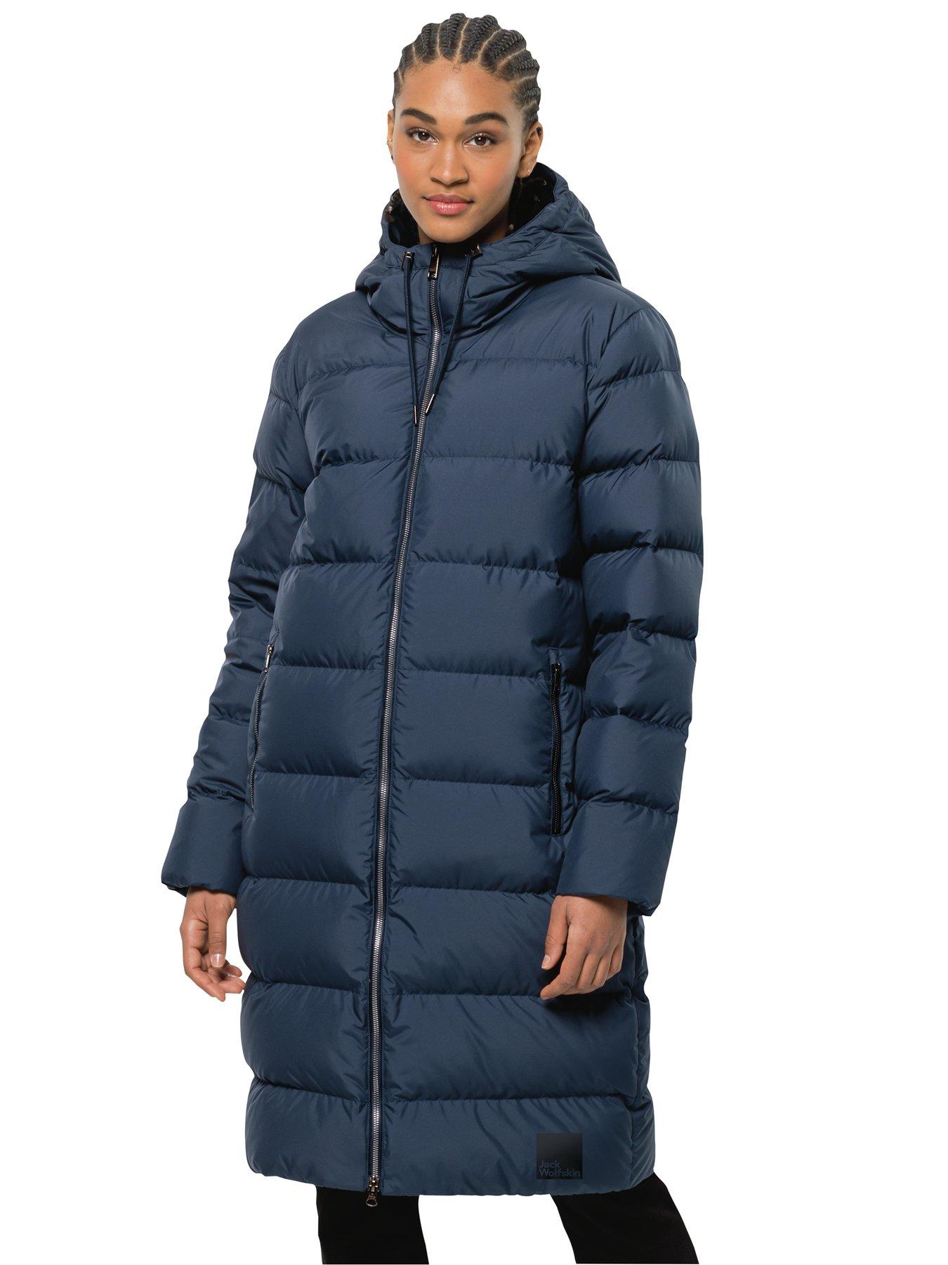 Jack wolfskin navy clearance jacket