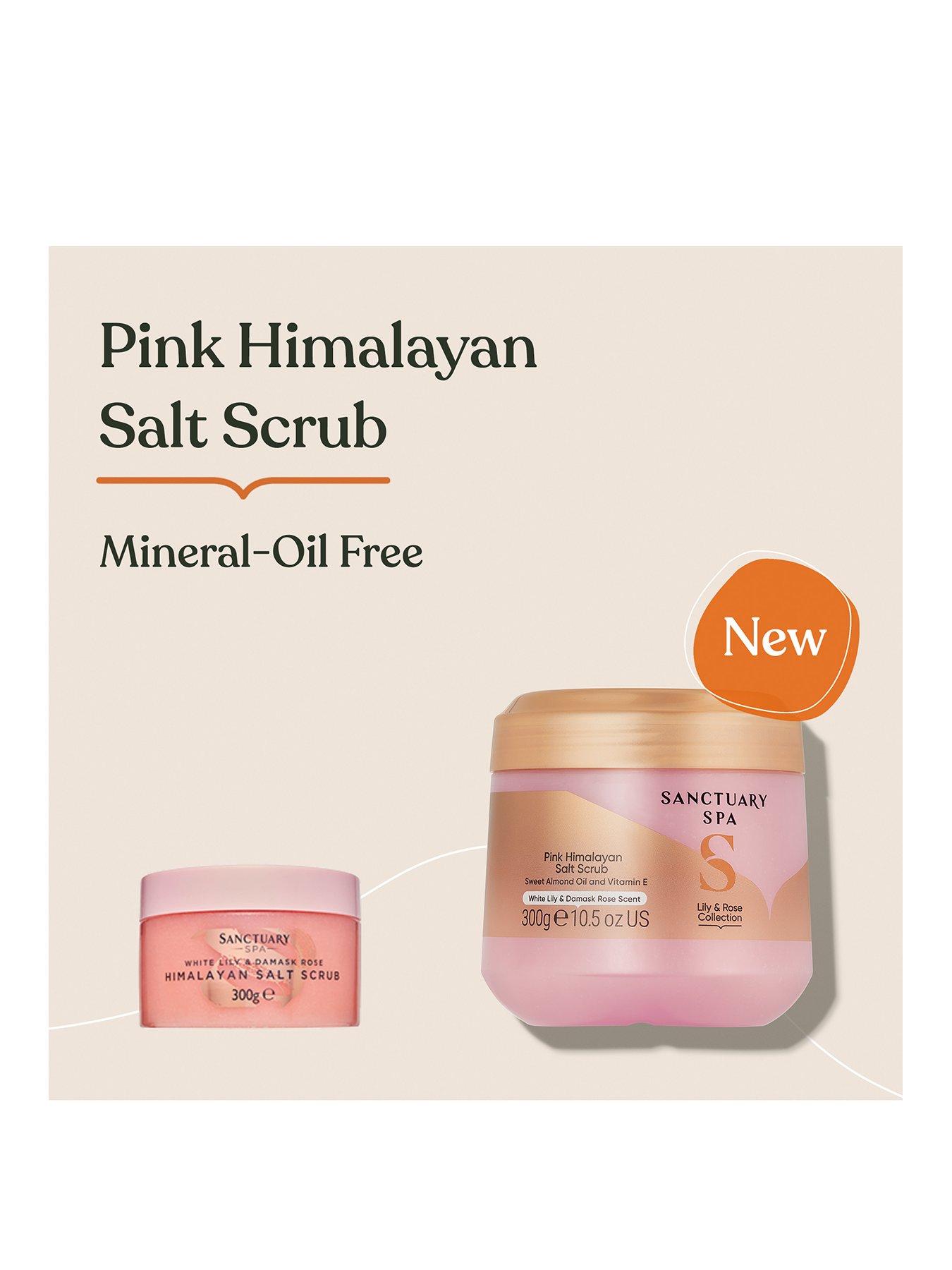 Image 2 of 4 of Sanctuary Spa Sanctuary Spa Lily &amp; Rose Collection Pink Himalayan Salt Scrub 300g