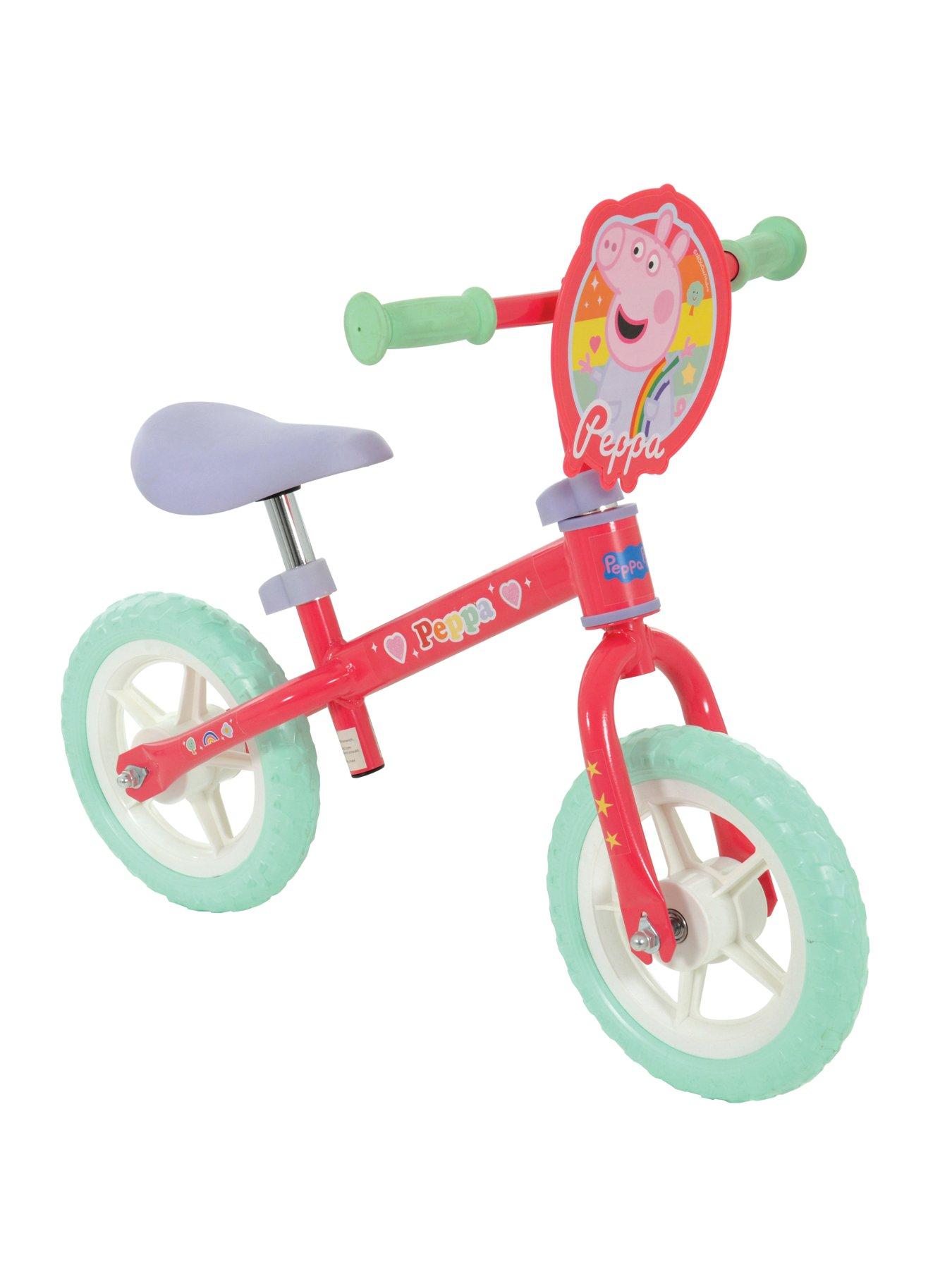 Peppa pig bike store with doll seat