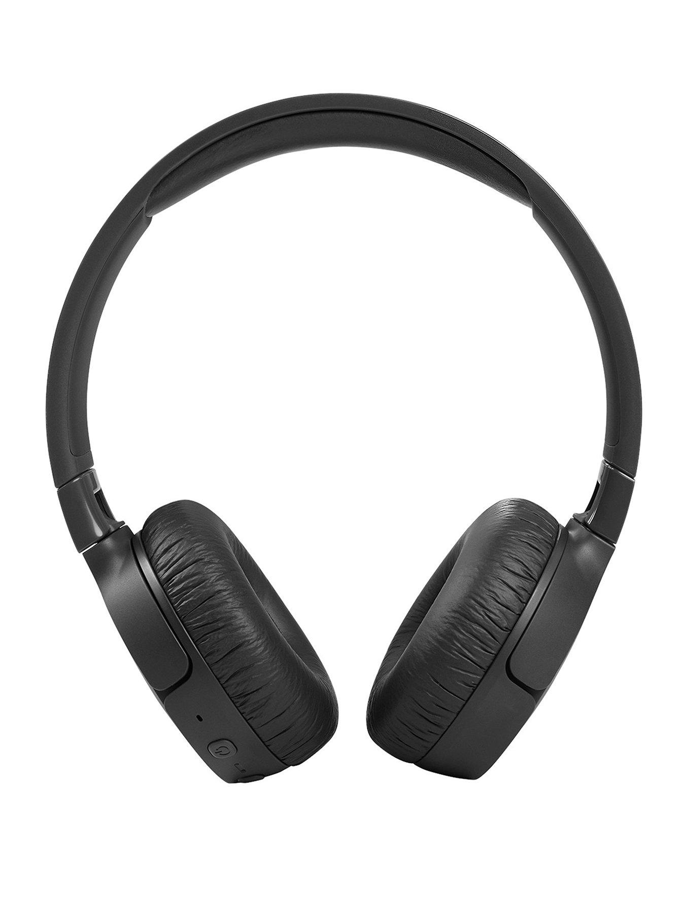 JBL Tune 660NC On ear wireless Noise Cancelling headphones Bluetooth On earcup controls Black