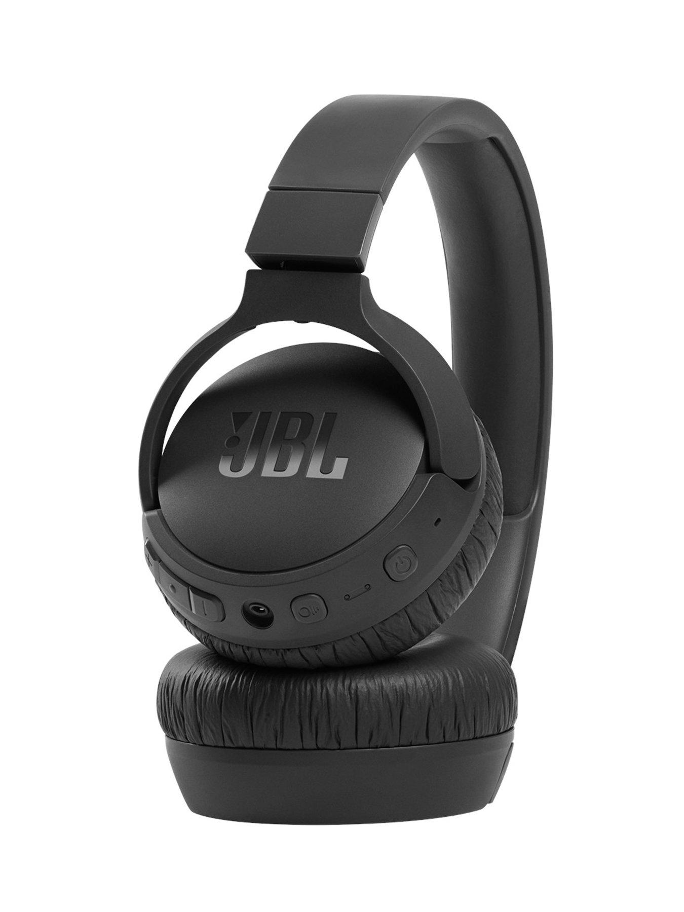 JBL Tune 660NC On ear wireless Noise Cancelling headphones Bluetooth On earcup controls Black