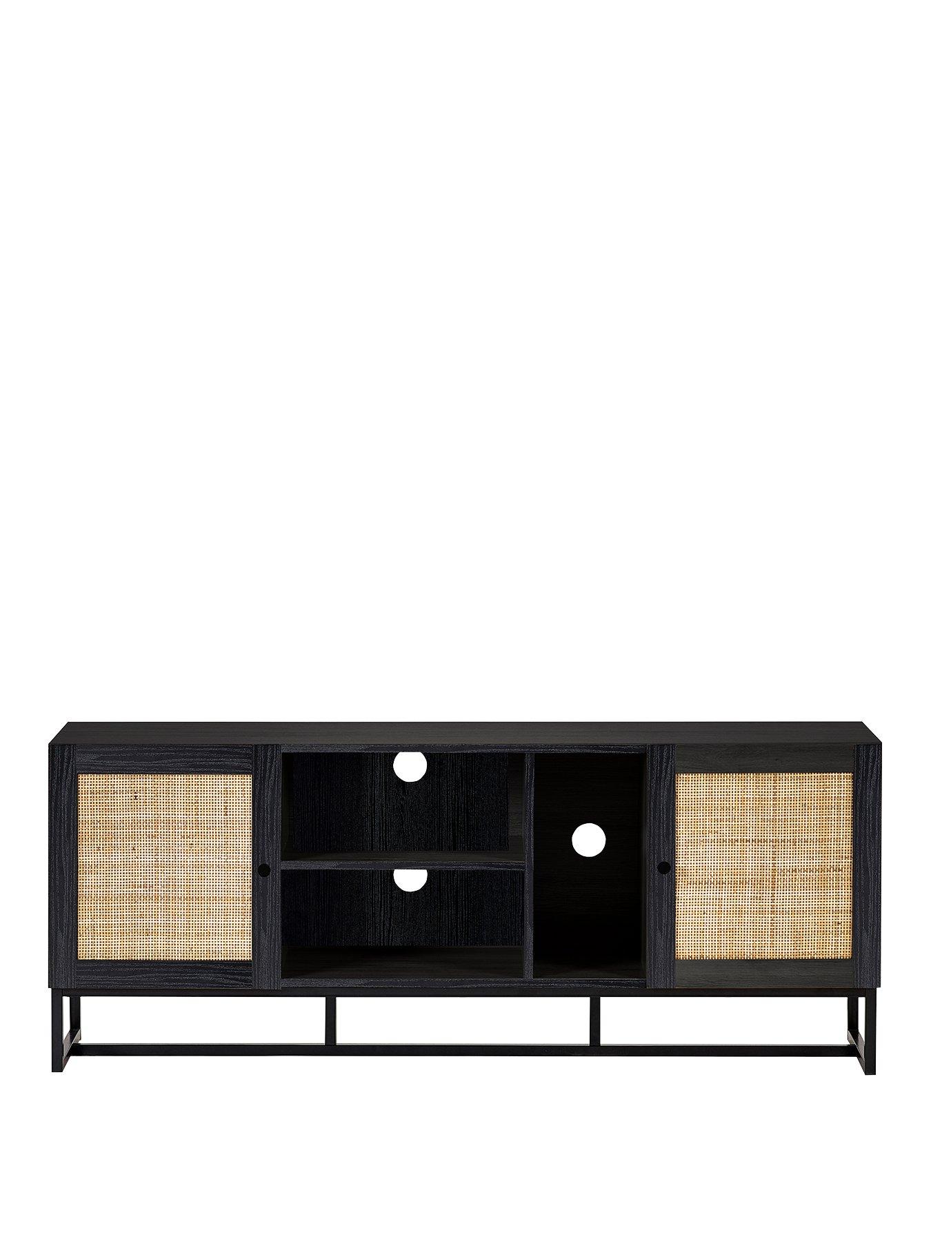 julian-bowen-padstow-tv-unit-fits-up-to-55-inch-tv-blackstillFront