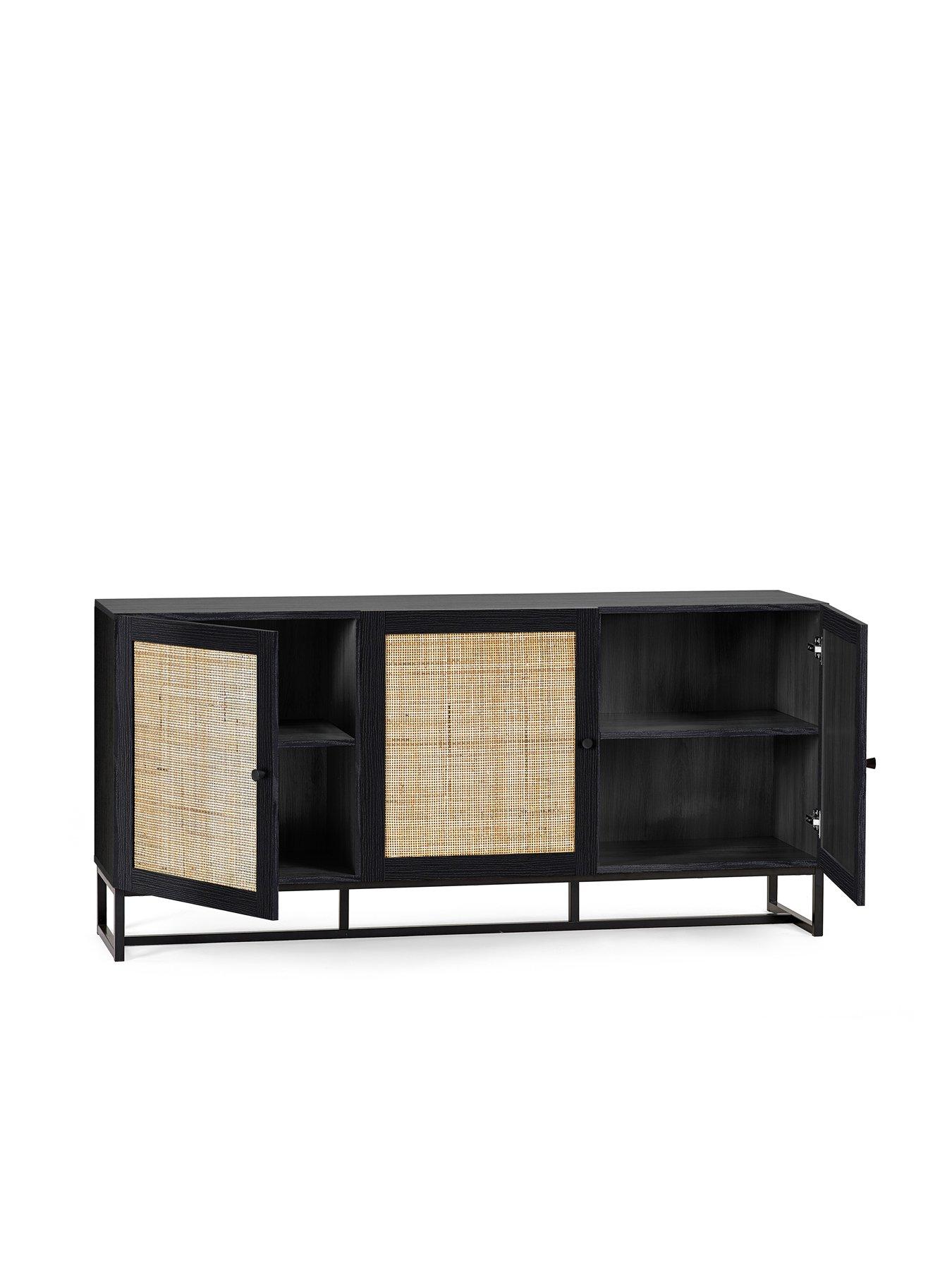 julian-bowen-padstow-3-door-sideboard-blackoutfit