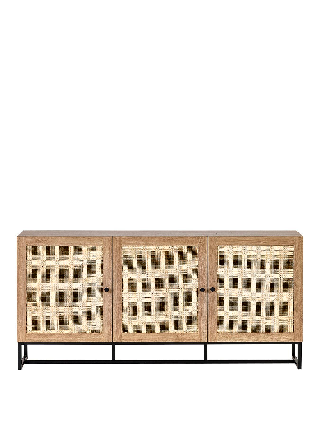 julian-bowen-padstow-3-doornbspsideboard-oaknbspstillFront