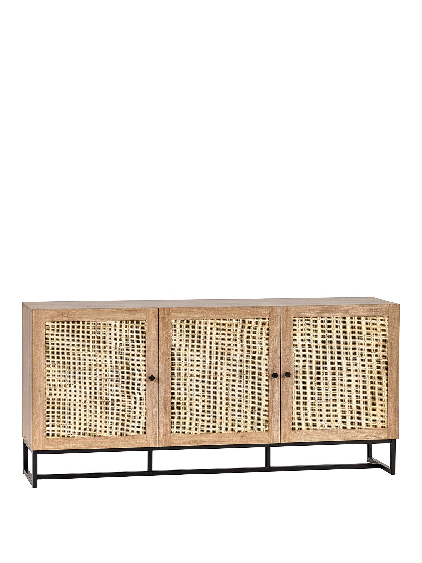 julian-bowen-padstow-3-doornbspsideboard-oaknbspback