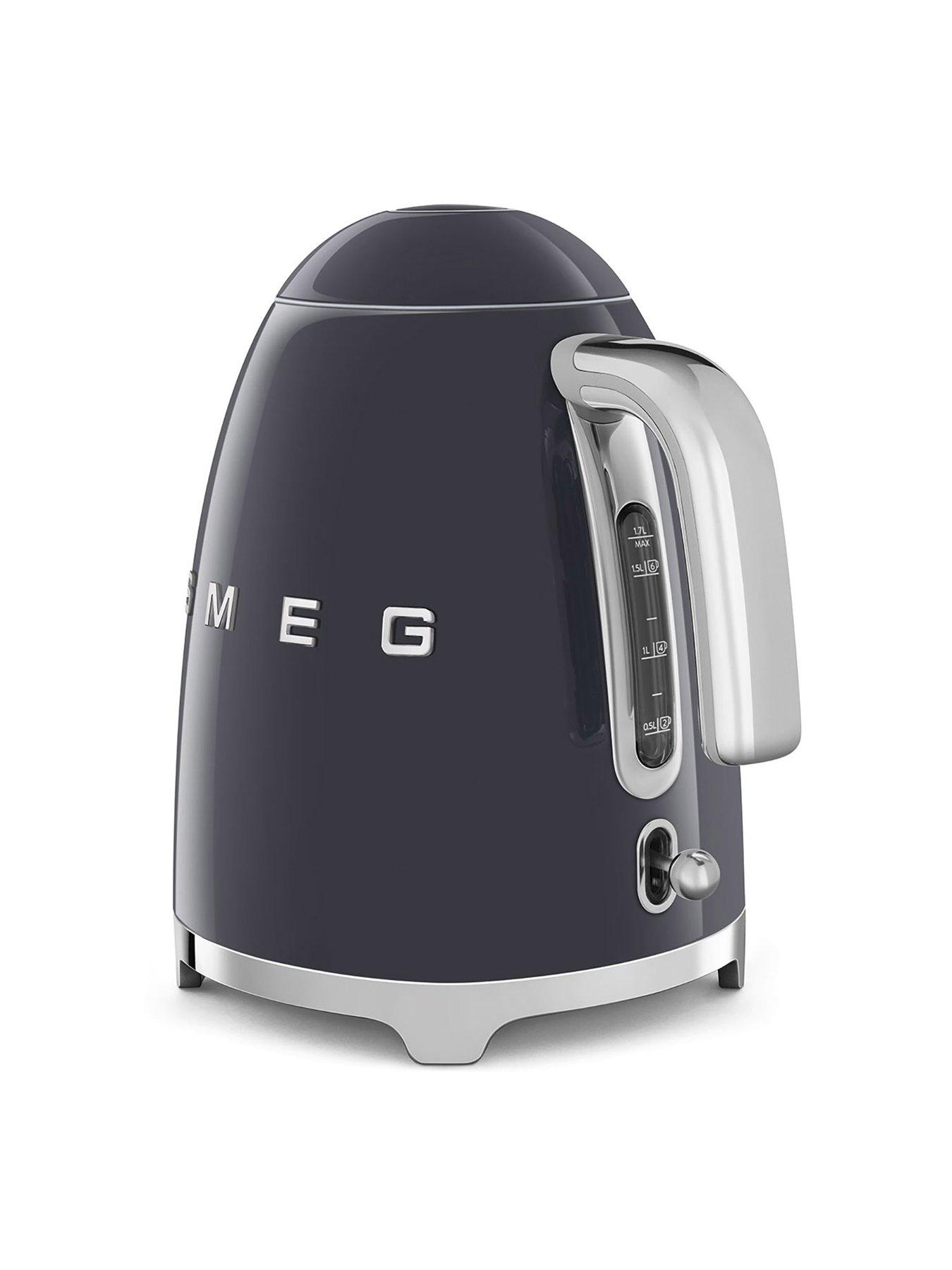 Image 3 of 6 of Smeg KLF03 Retro Style Jug Kettle, 300W, 1.7L - Slate Grey
