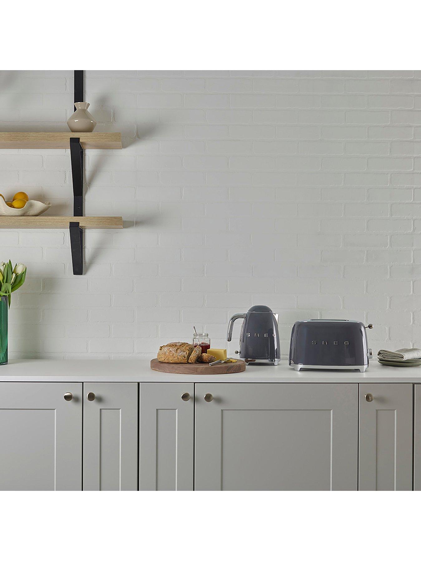 Image 5 of 6 of Smeg KLF03 Retro Style Jug Kettle, 300W, 1.7L - Slate Grey