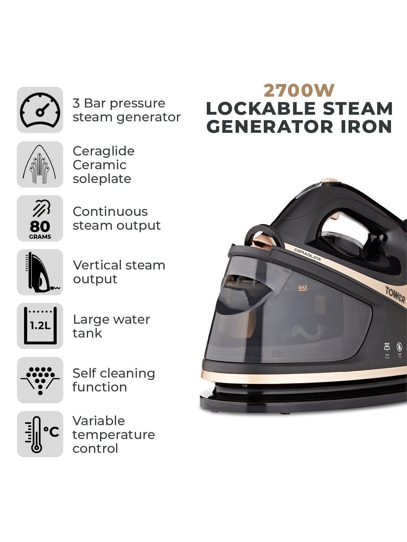 tower-ceraglidenbspsteam-generator-iron-2700wnbsp--blackgoldstillFront