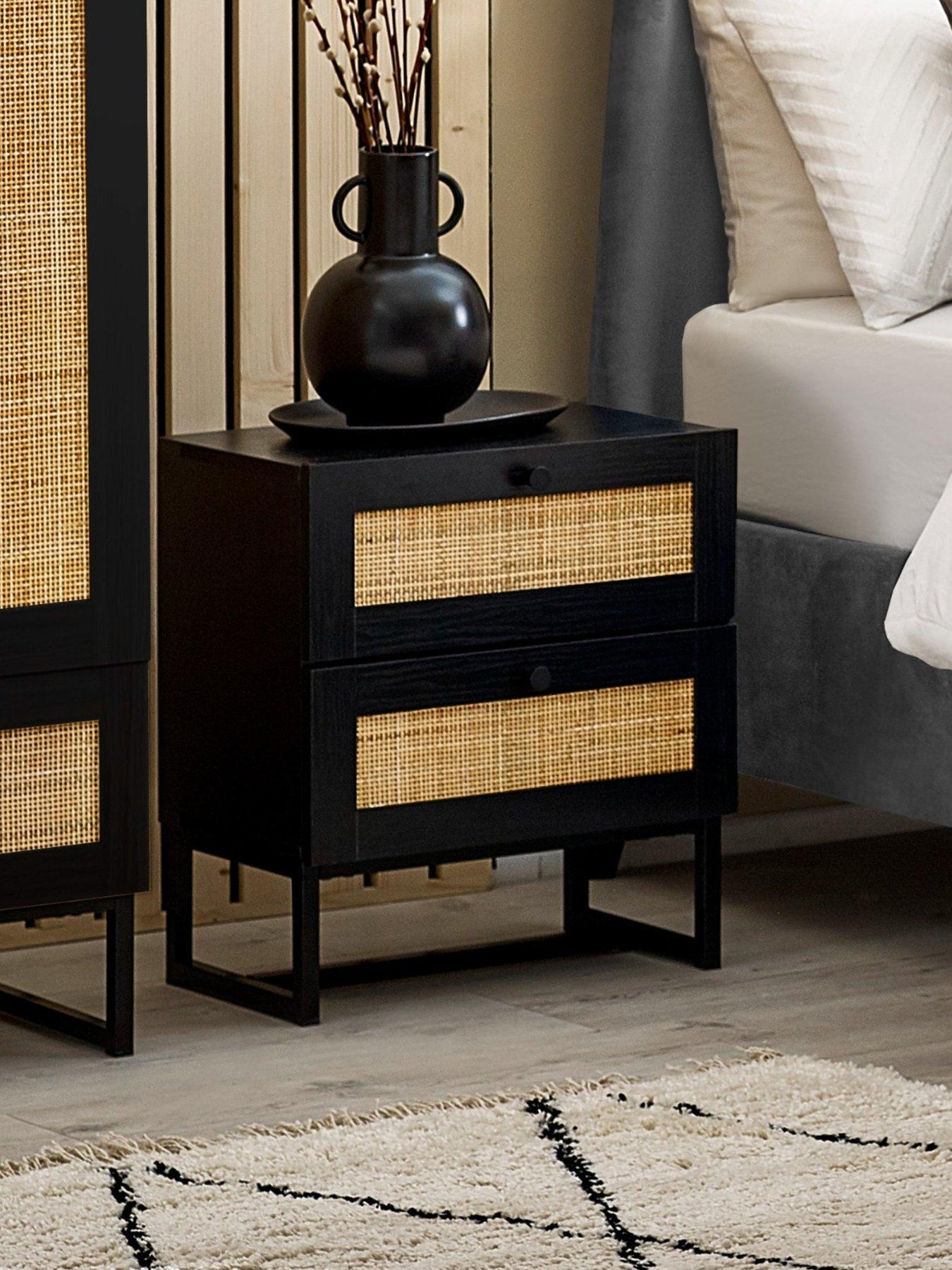 julian-bowen-padstow-2-drawer-bedside-table