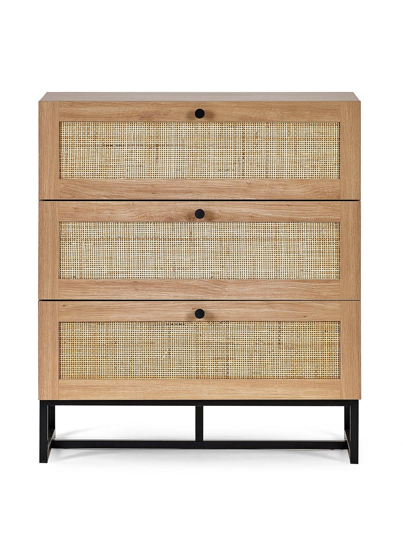 julian-bowen-padstow-3-drawer-chest