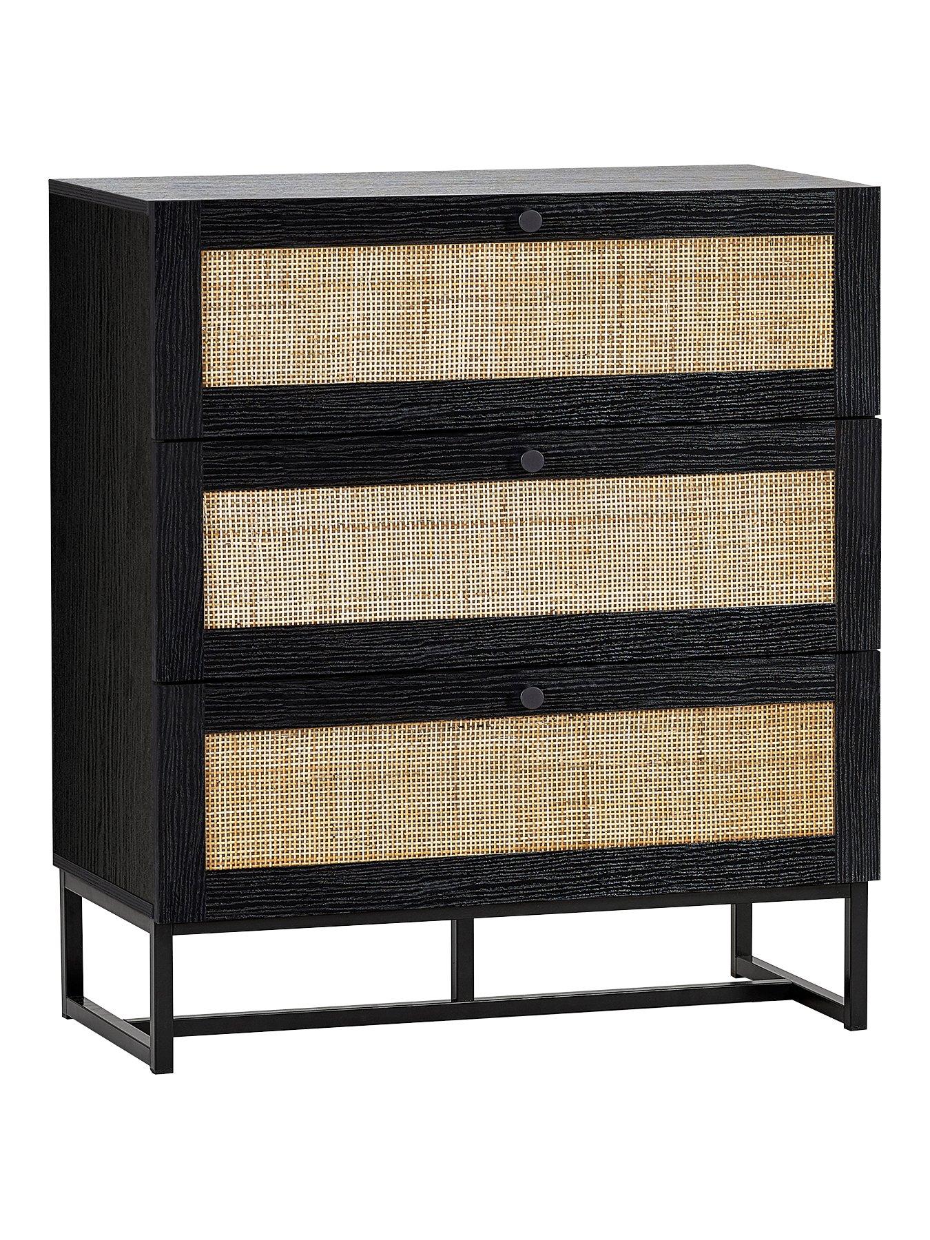 julian-bowen-padstow-3-drawer-chestback