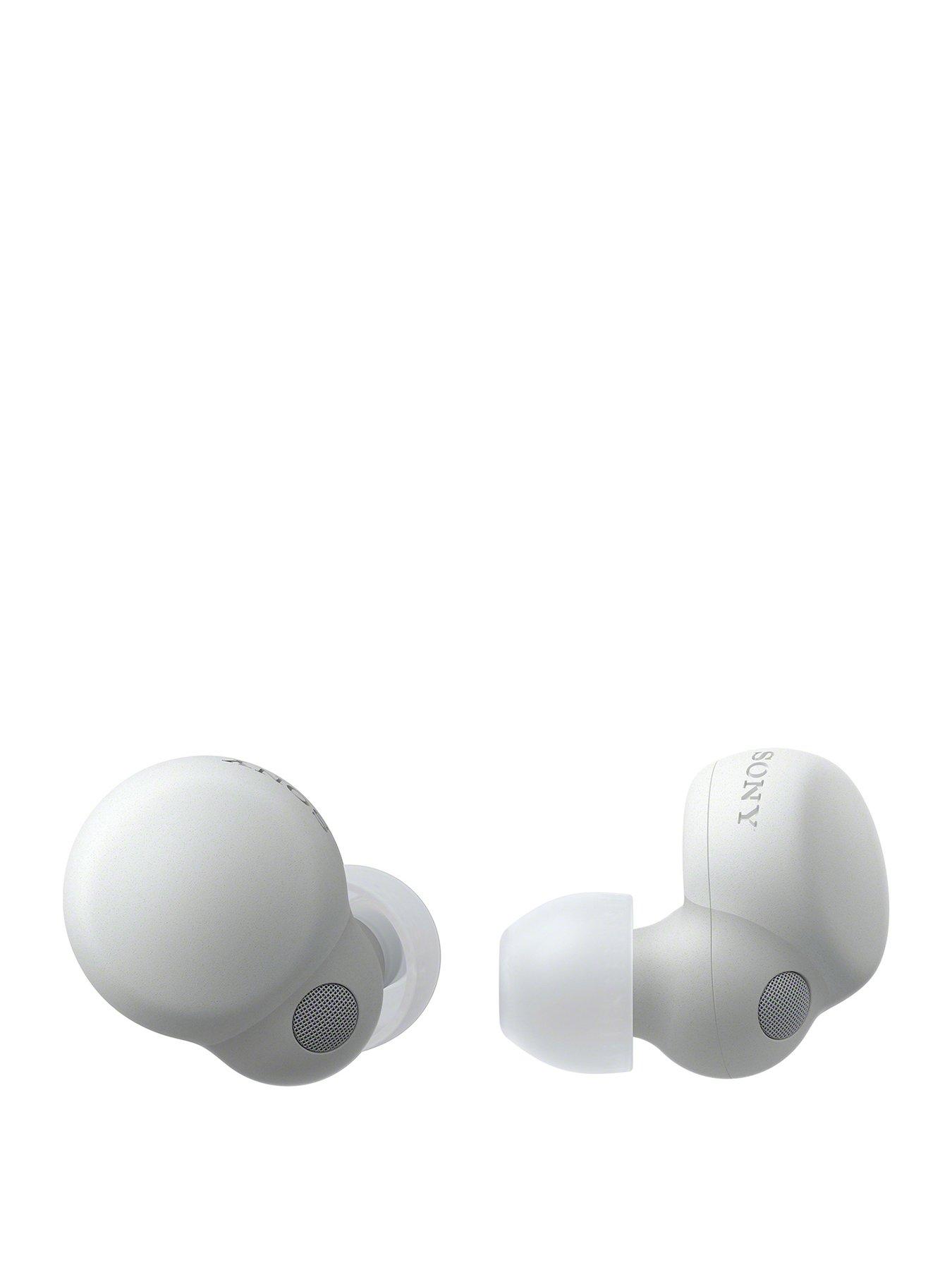 Image 1 of 8 of Sony LinkBuds S Truly Wireless Noise-Cancelling Headphones - Optimised for Alexa and Google Assistant - Built-in mic for phone calls
