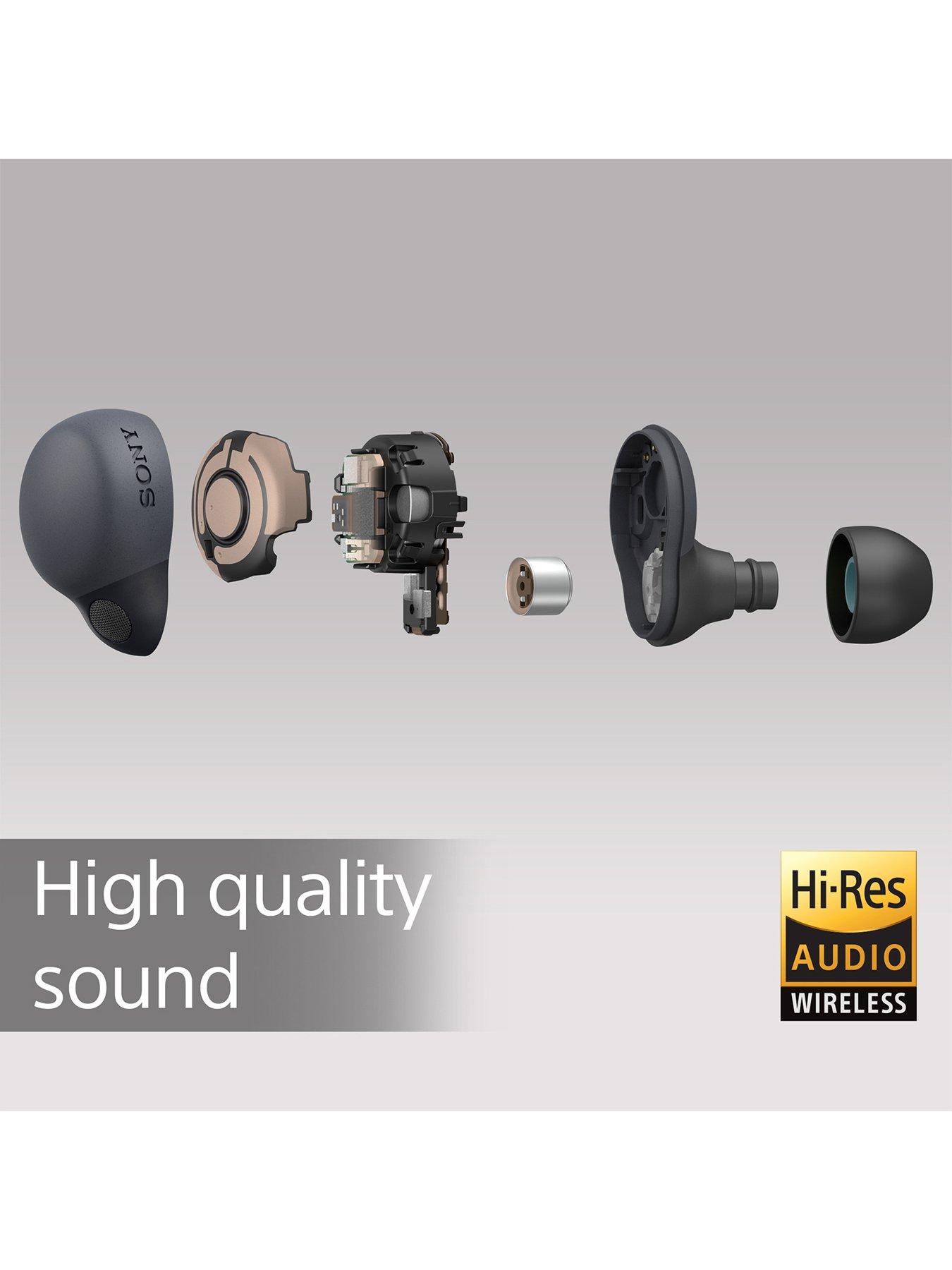 Image 5 of 8 of Sony LinkBuds S Truly Wireless Noise-Cancelling Headphones - Optimised for Alexa and Google Assistant - Built-in mic for phone calls