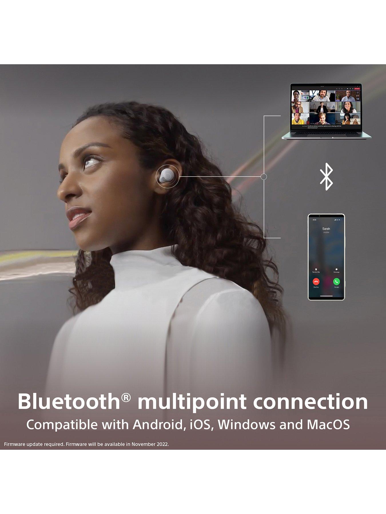 Image 6 of 8 of Sony LinkBuds S Truly Wireless Noise-Cancelling Headphones - Optimised for Alexa and Google Assistant - Built-in mic for phone calls
