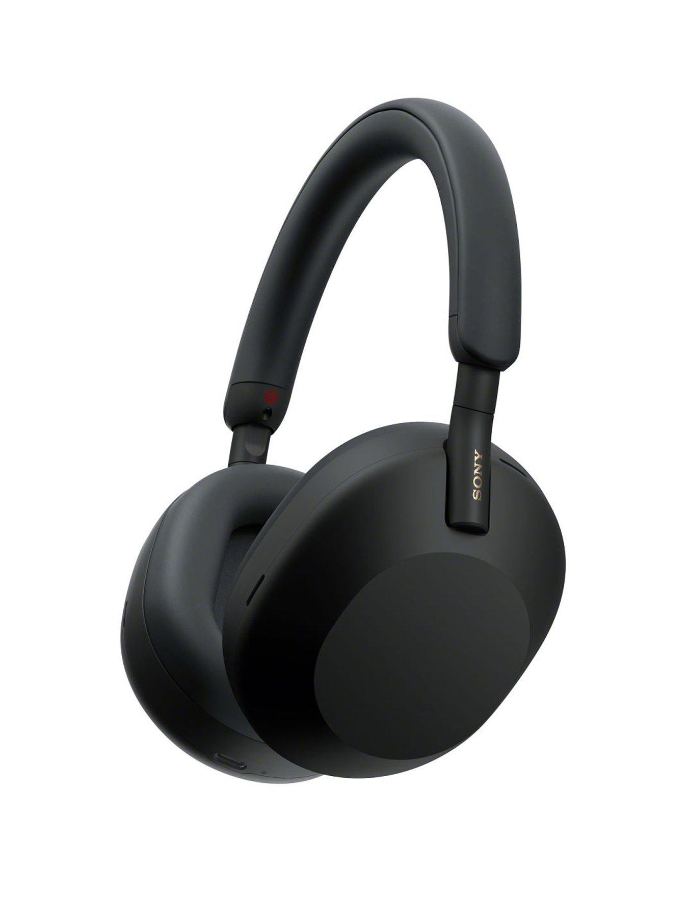 Image 1 of 7 of Sony WH-1000XM5 Noise-Cancelling Over-Ear Headphones - 30 hours battery life - Optimised for Alexa and Google Assistant with built-in mic