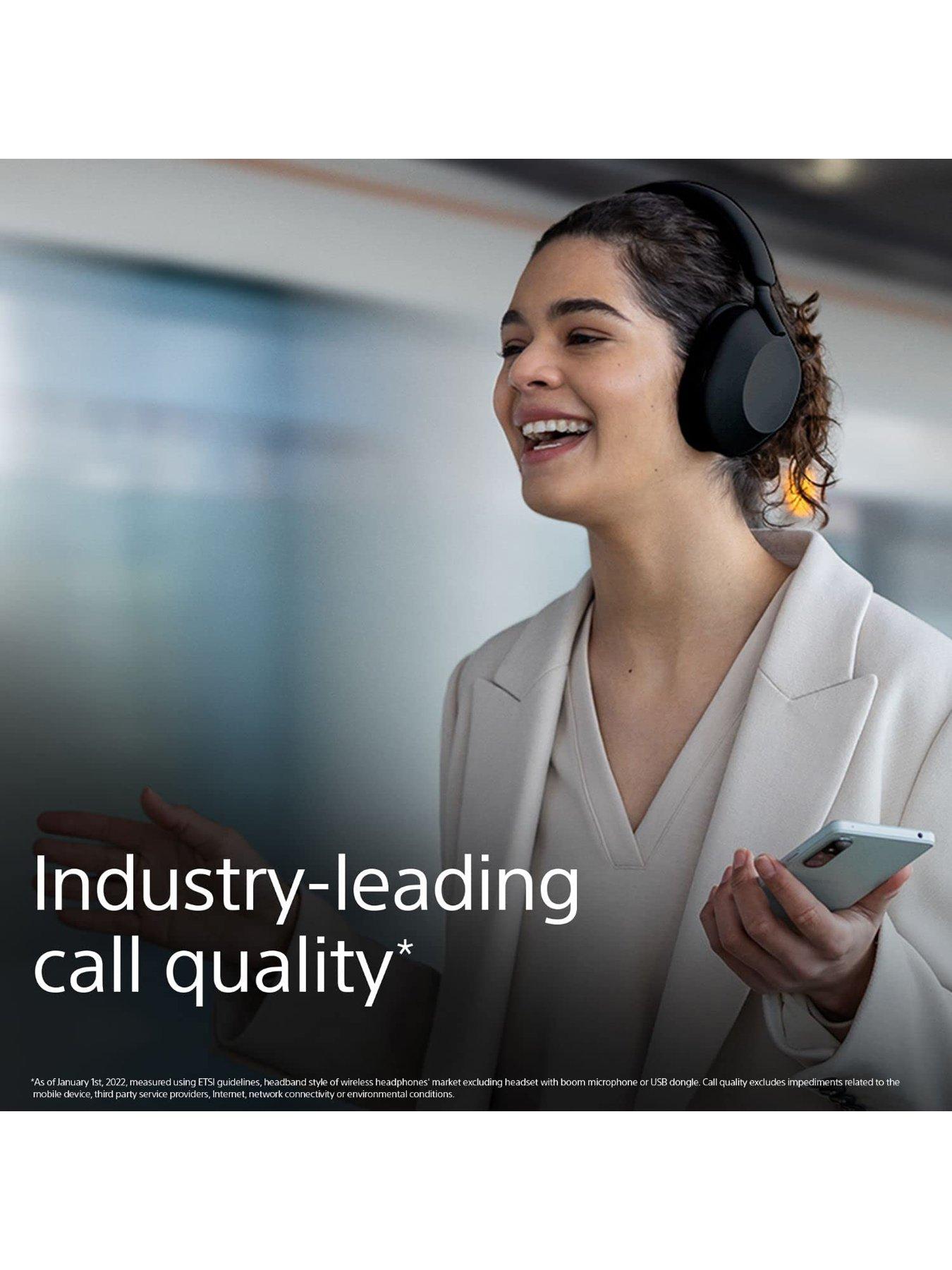 Image 5 of 7 of Sony WH-1000XM5 Noise-Cancelling Over-Ear Headphones - 30 hours battery life - Optimised for Alexa and Google Assistant with built-in mic