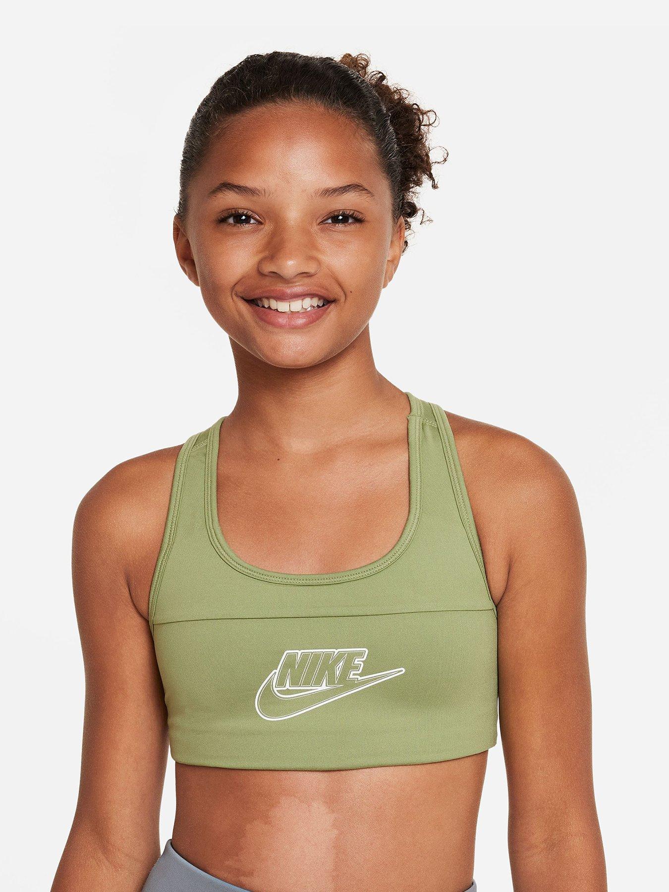 Nike Swoosh Older Kids' (Girls') Sports Bra. Nike IN