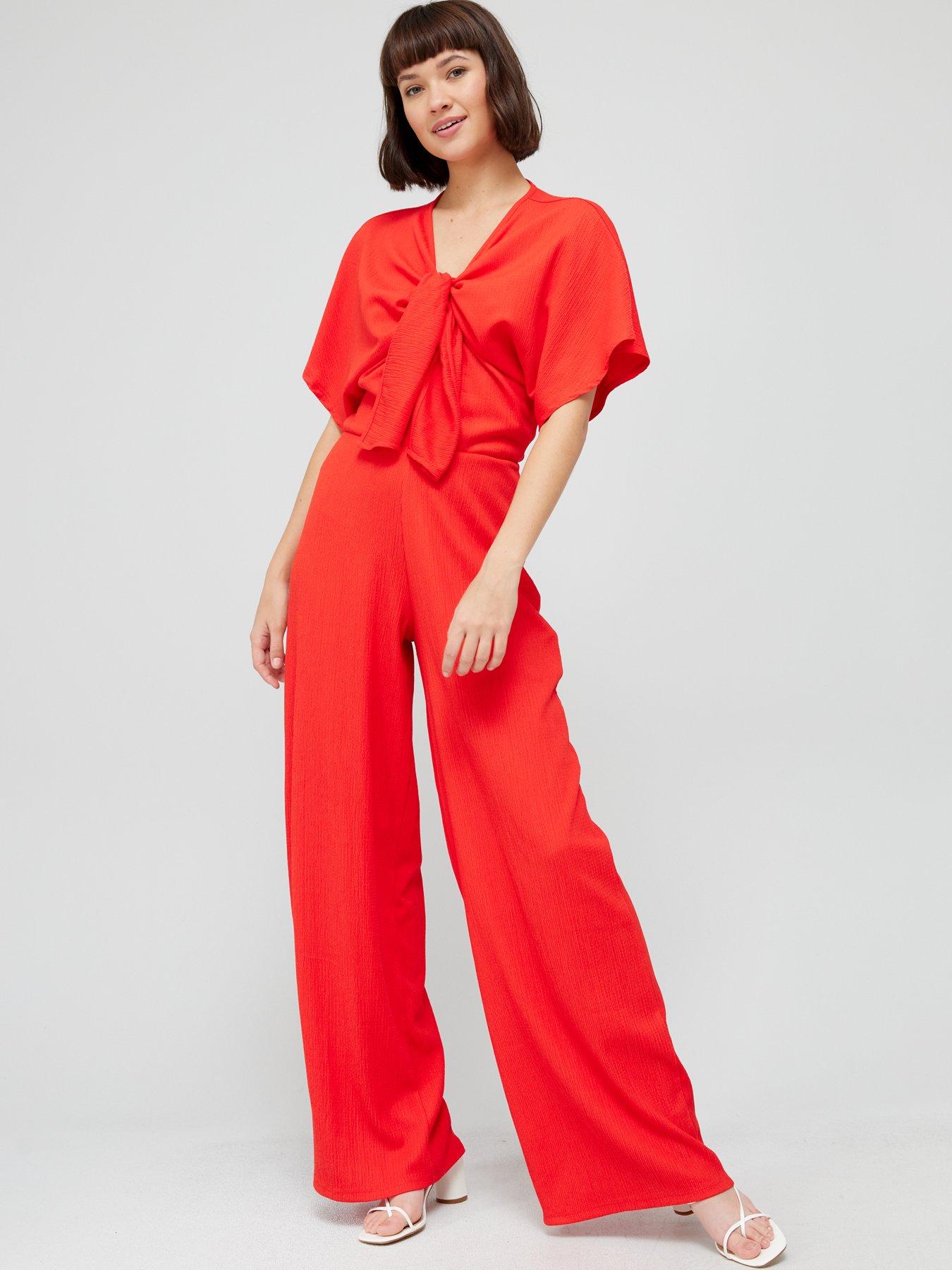 kimono knot jumpsuit