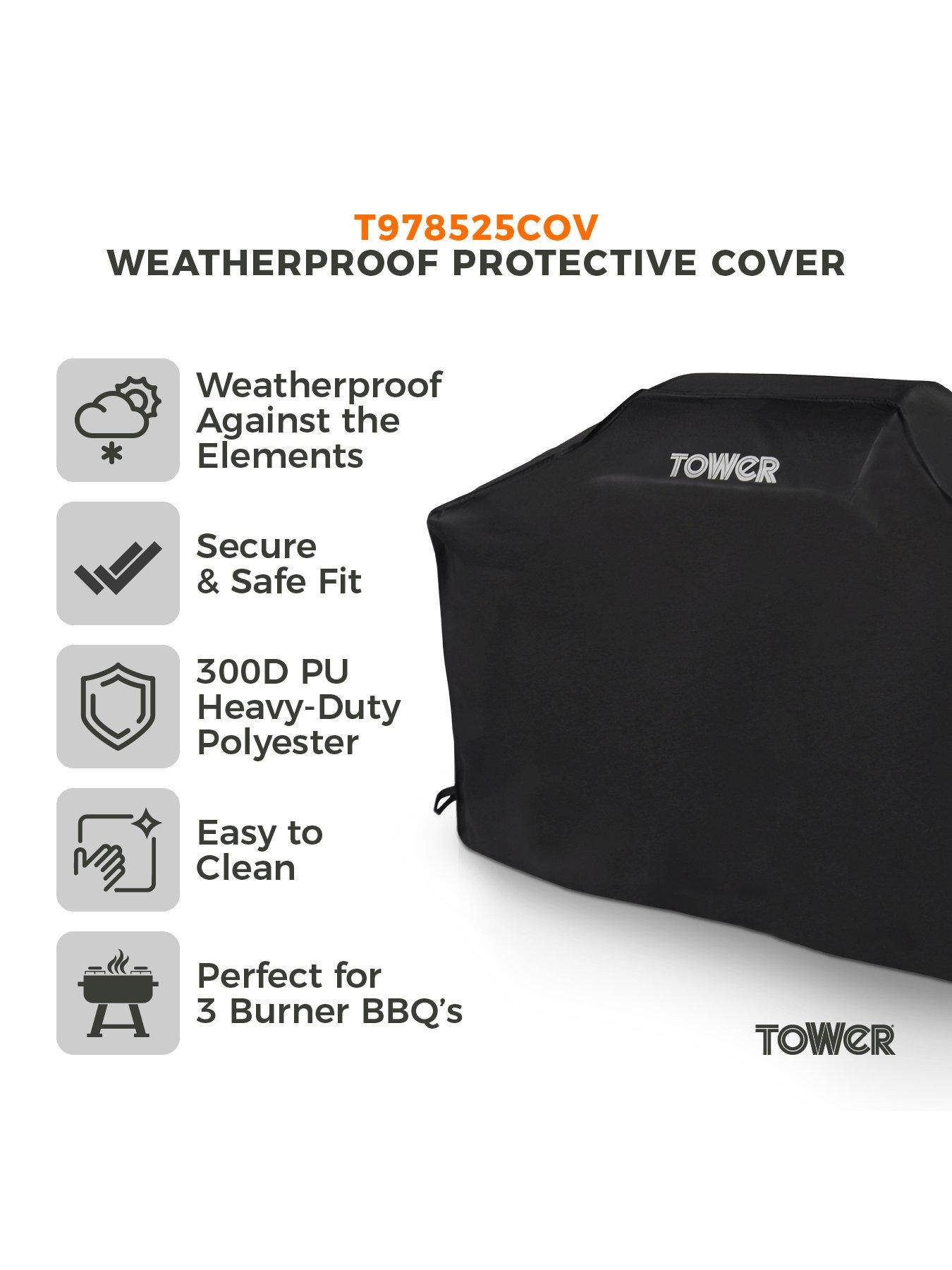 tower-three-burner-gas-bbq-cover-waterproof-and-windproof-black-t978525covstillFront