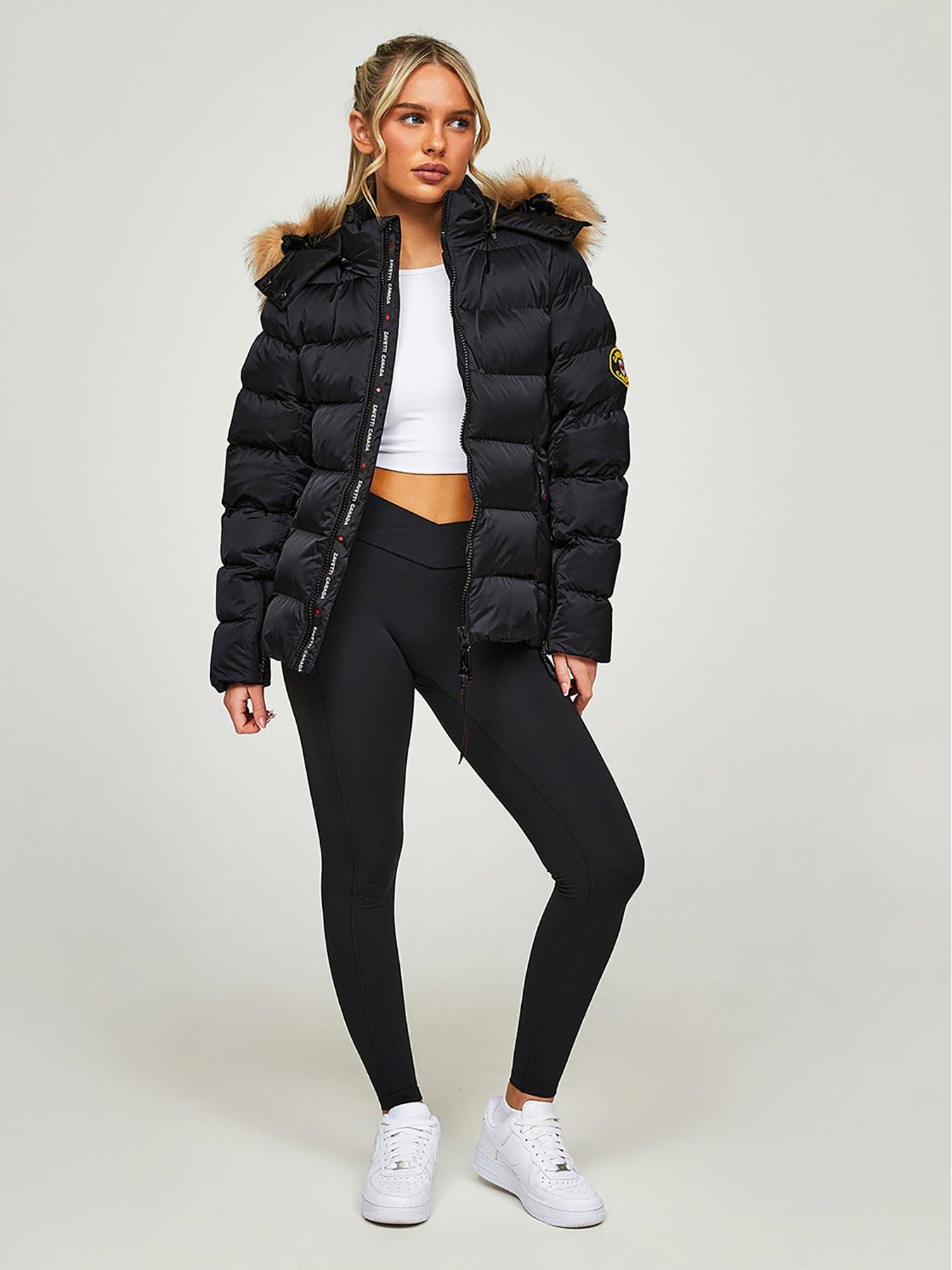 zavetti-canada-virna-short-paddednbspjacket--nbspblackback