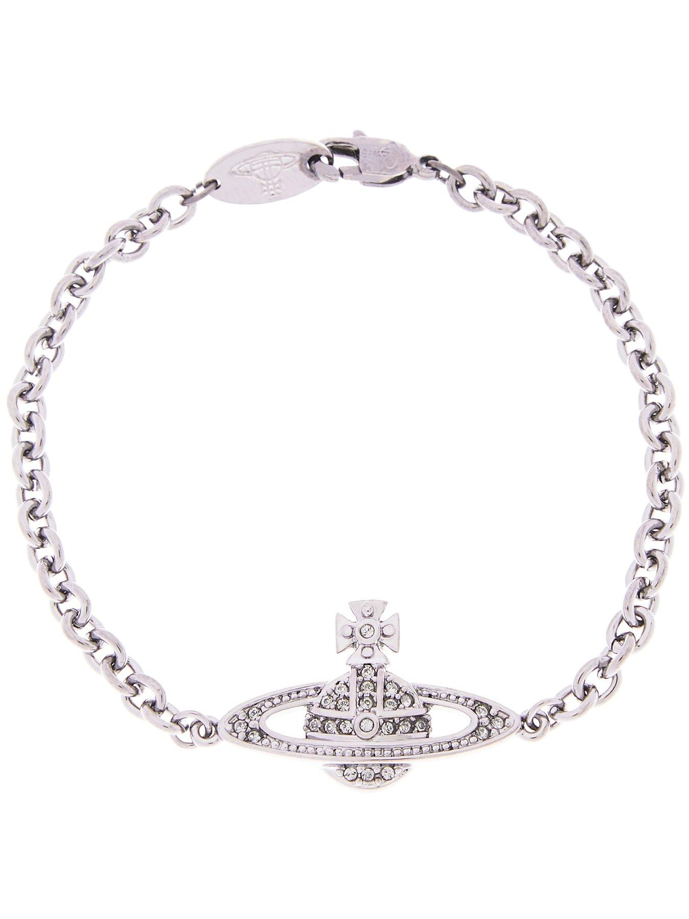 Vivienne Westwood Mini Chain Bracelet Silver