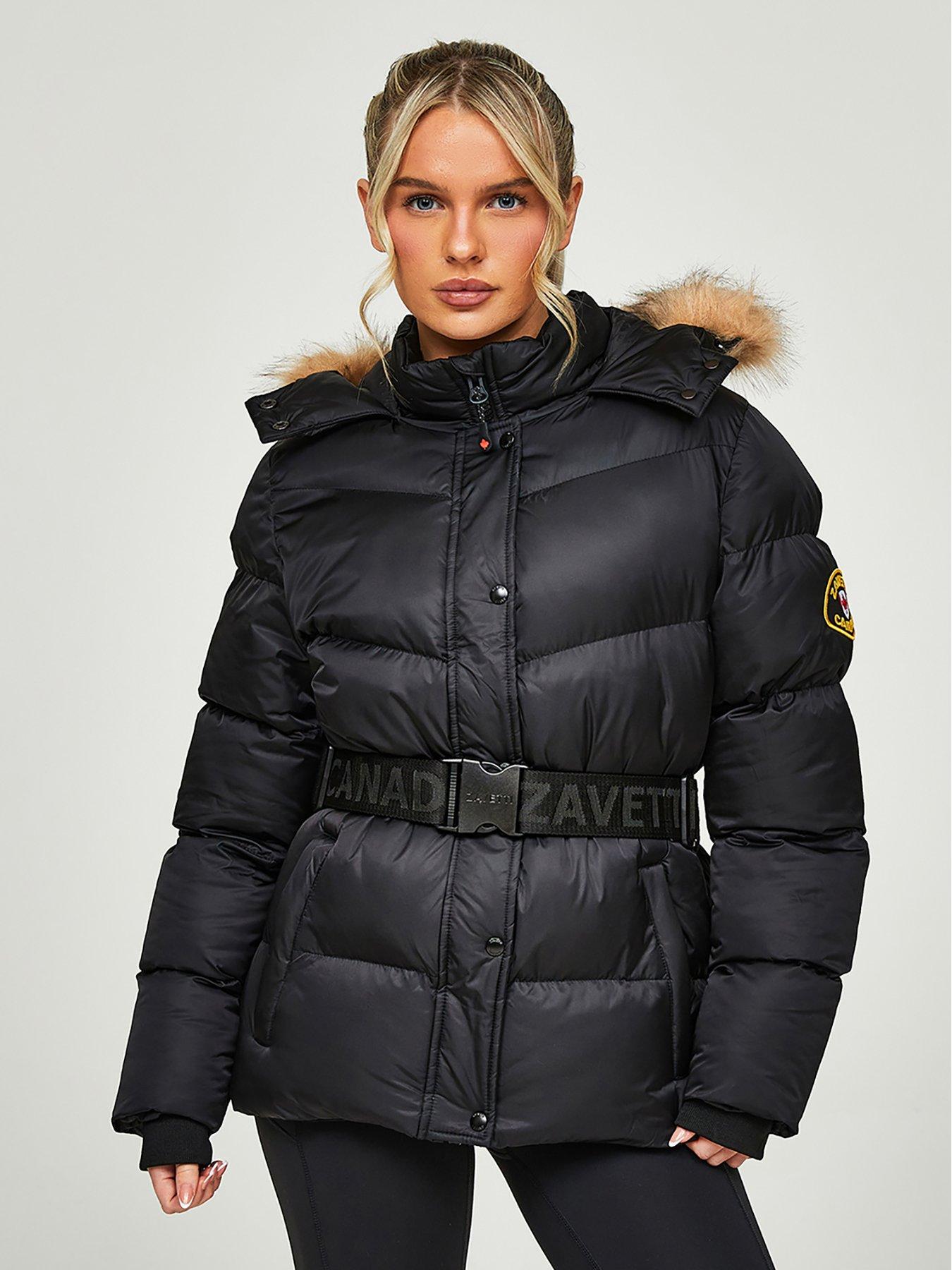 zavetti-canada-okawa-belted-padded-jacket-black