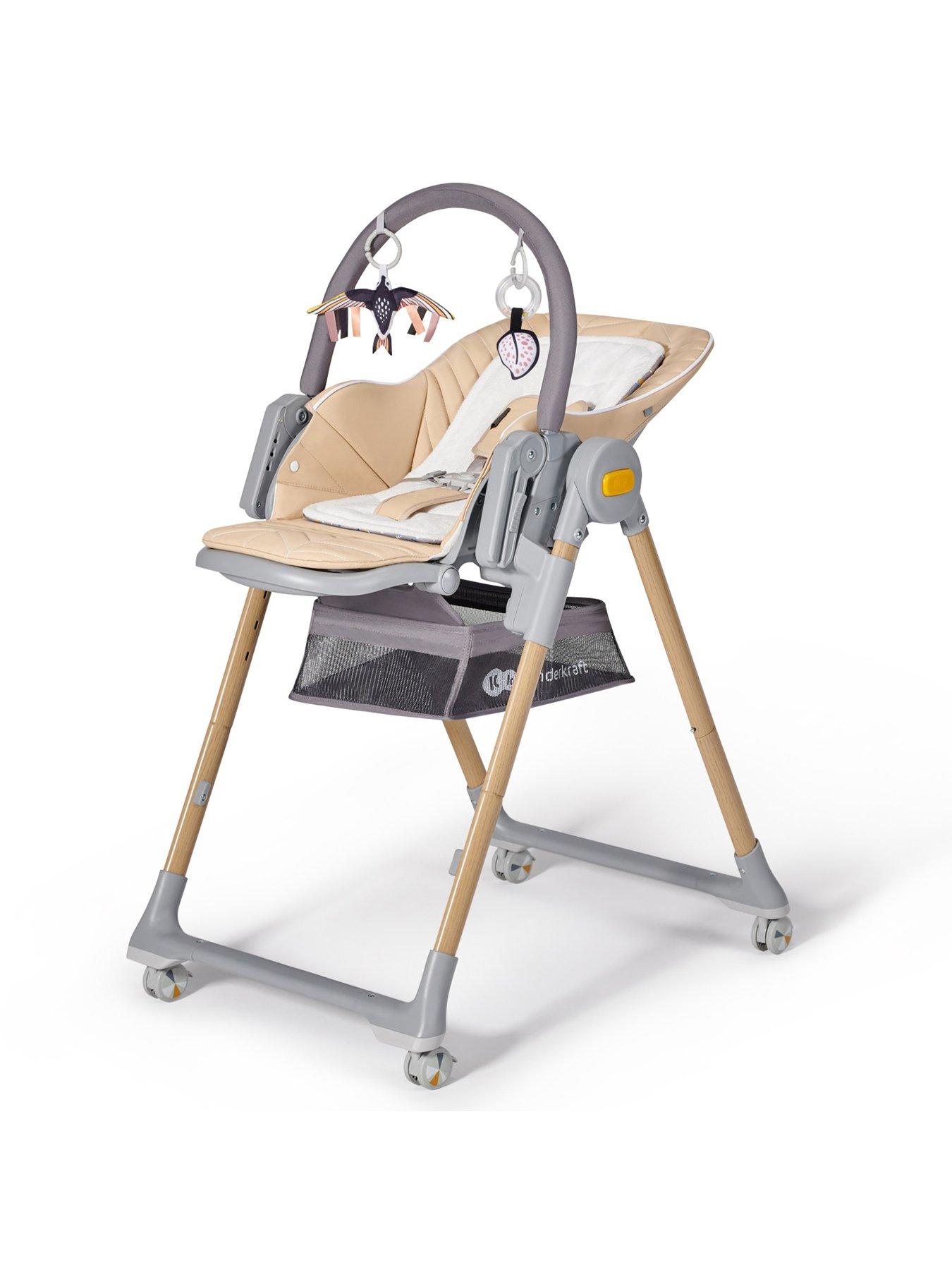 kinderkraft-lastree-highchair-wooden-beigestillFront