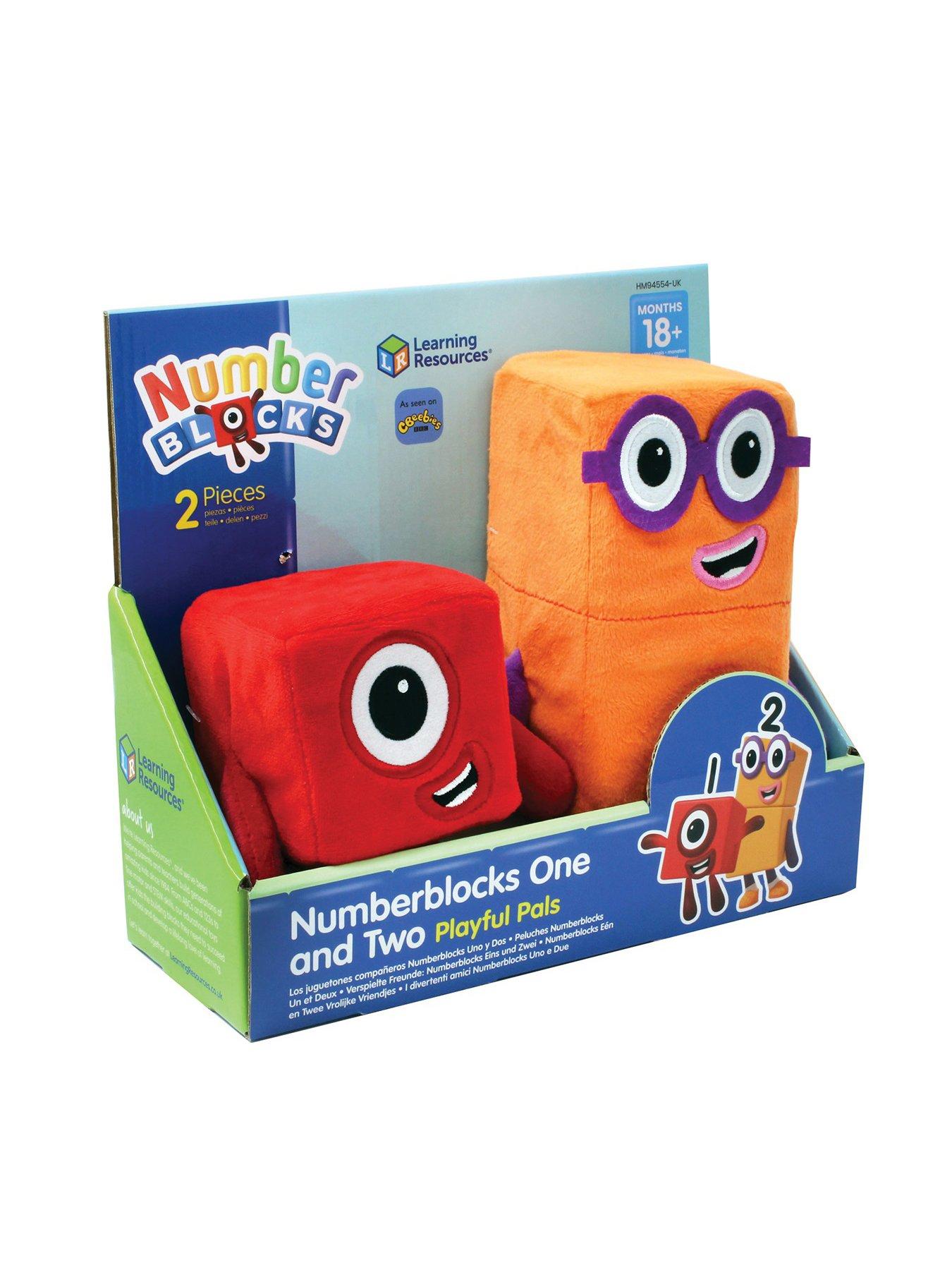 Image 4 of 6 of LEARNING RESOURCES Numberblocks Plush One & Two Playful Pals