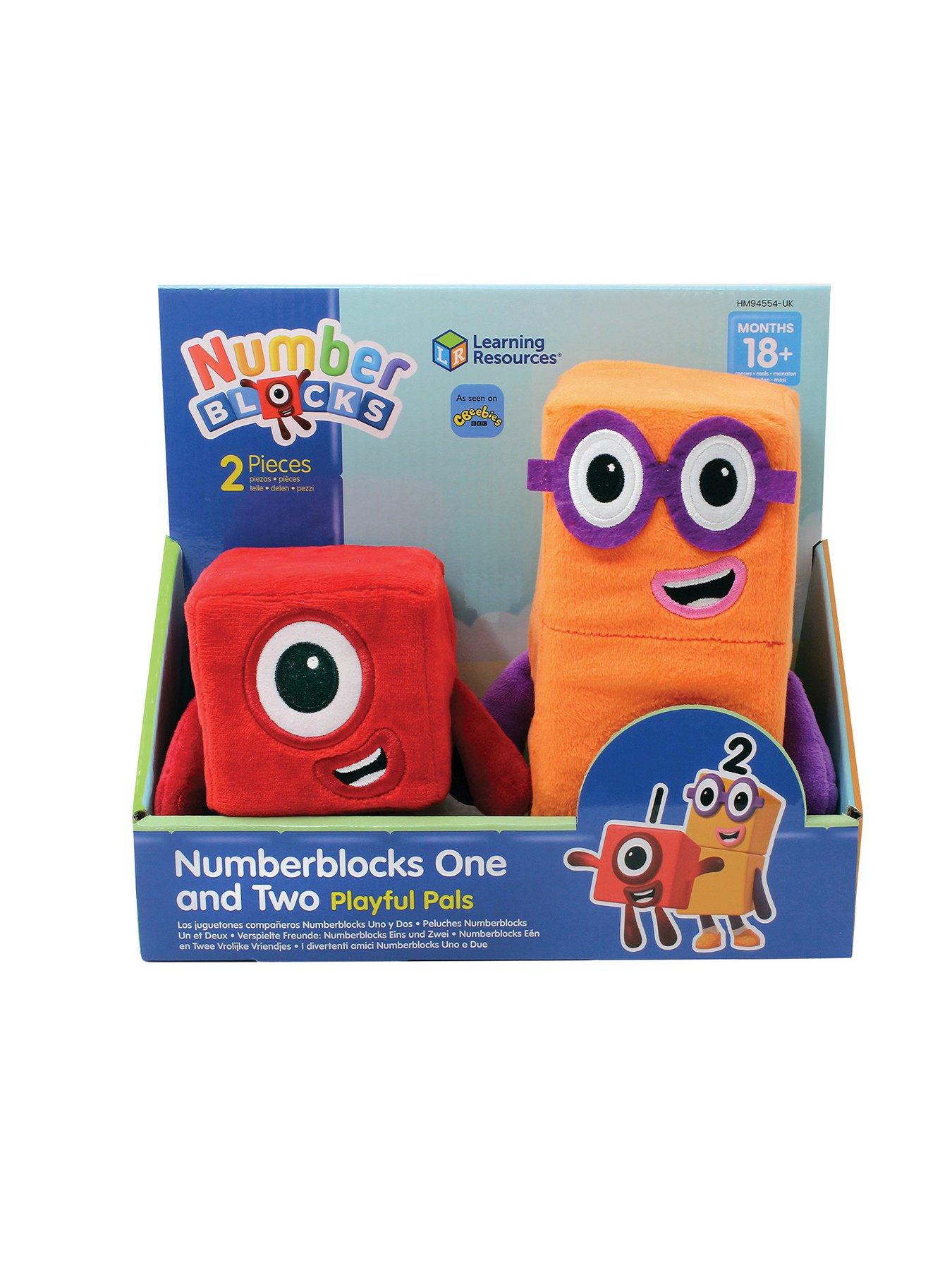 Image 5 of 6 of LEARNING RESOURCES Numberblocks Plush One & Two Playful Pals