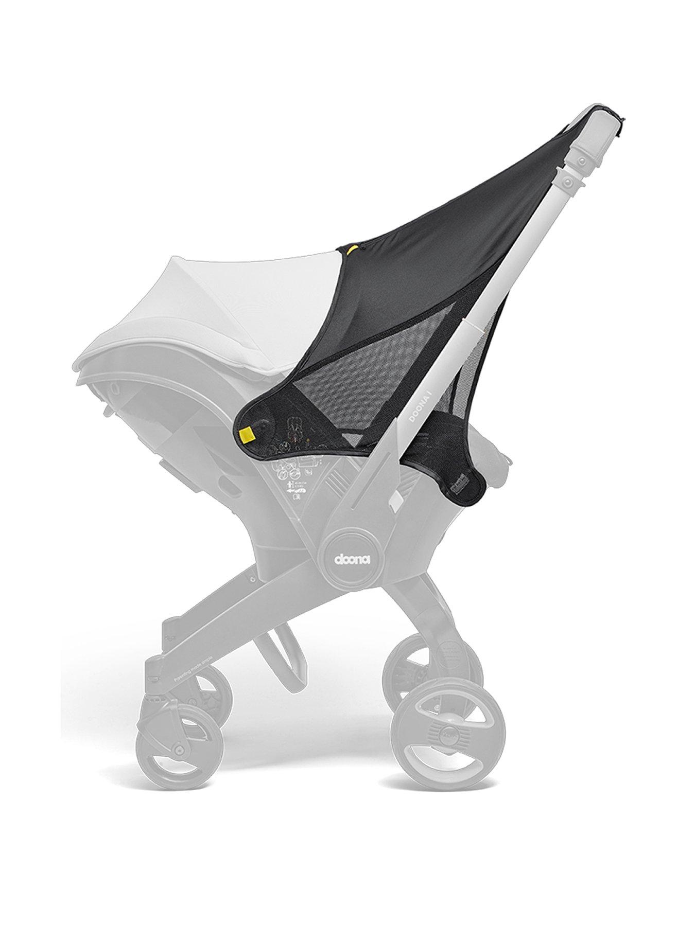 Image 1 of 3 of Doona Sunshade Extension - Black