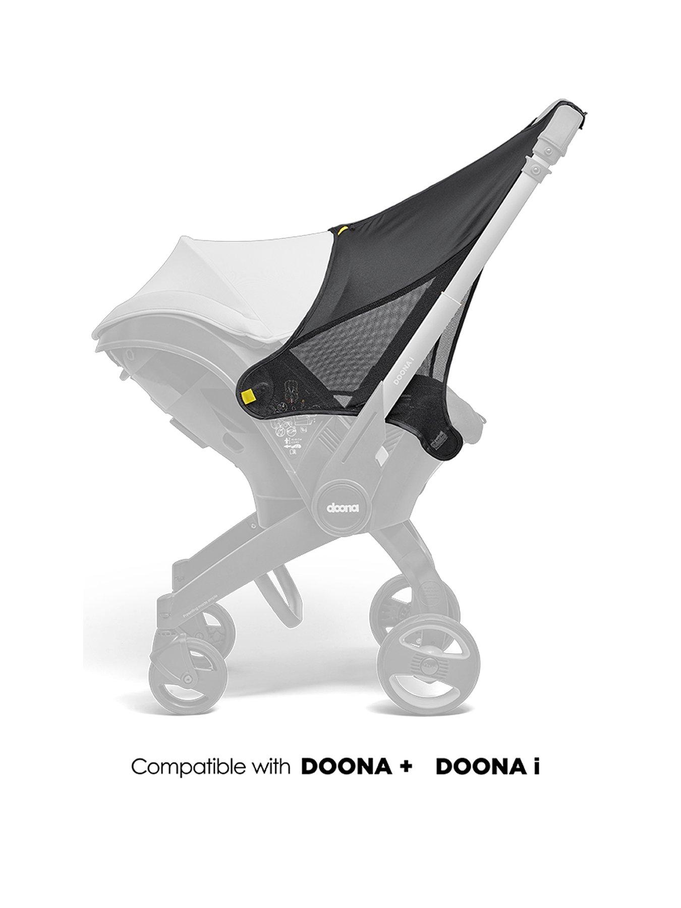 Image 2 of 3 of Doona Sunshade Extension - Black