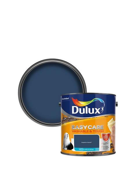 dulux-easycare-washable-and-tough-matt-emulsion-paint-ndash-sapphire-salute-ndash-25-litre-tin
