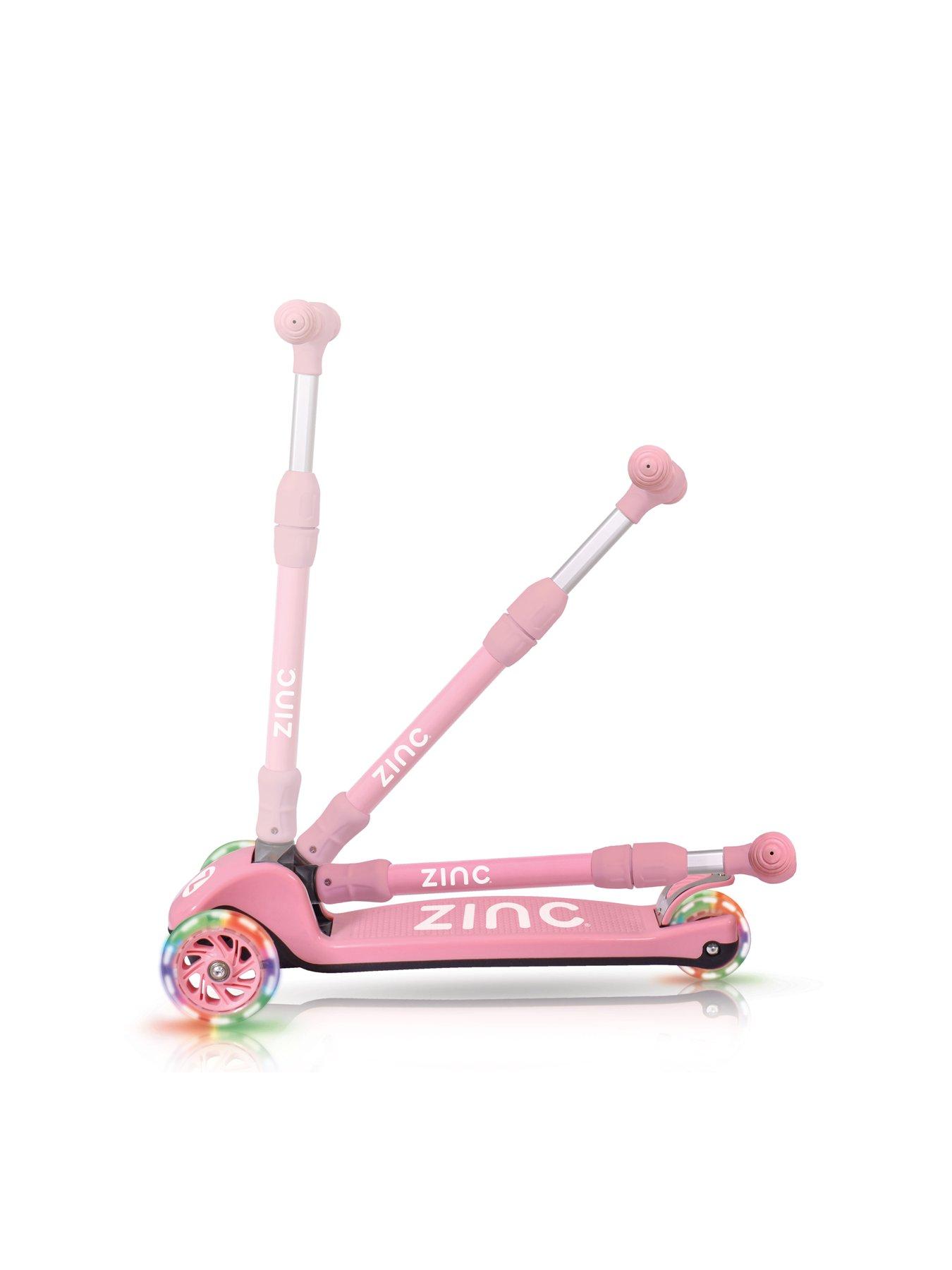 zinc-zinc-three-wheeled-folding-light-up-t-motion-scooter-blush-pinkstillFront