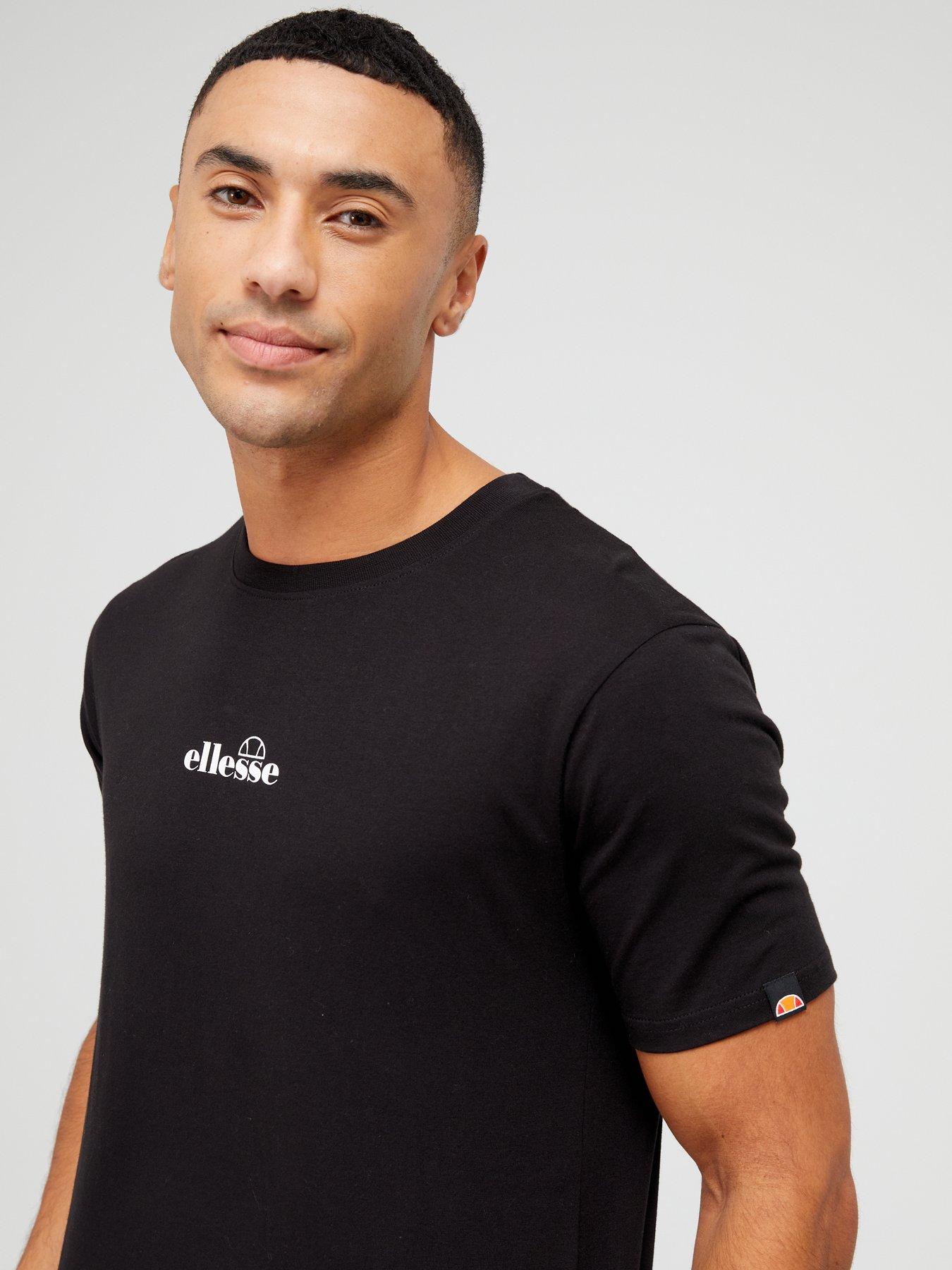 ellesse-mens-ollio-tee-blackoutfit