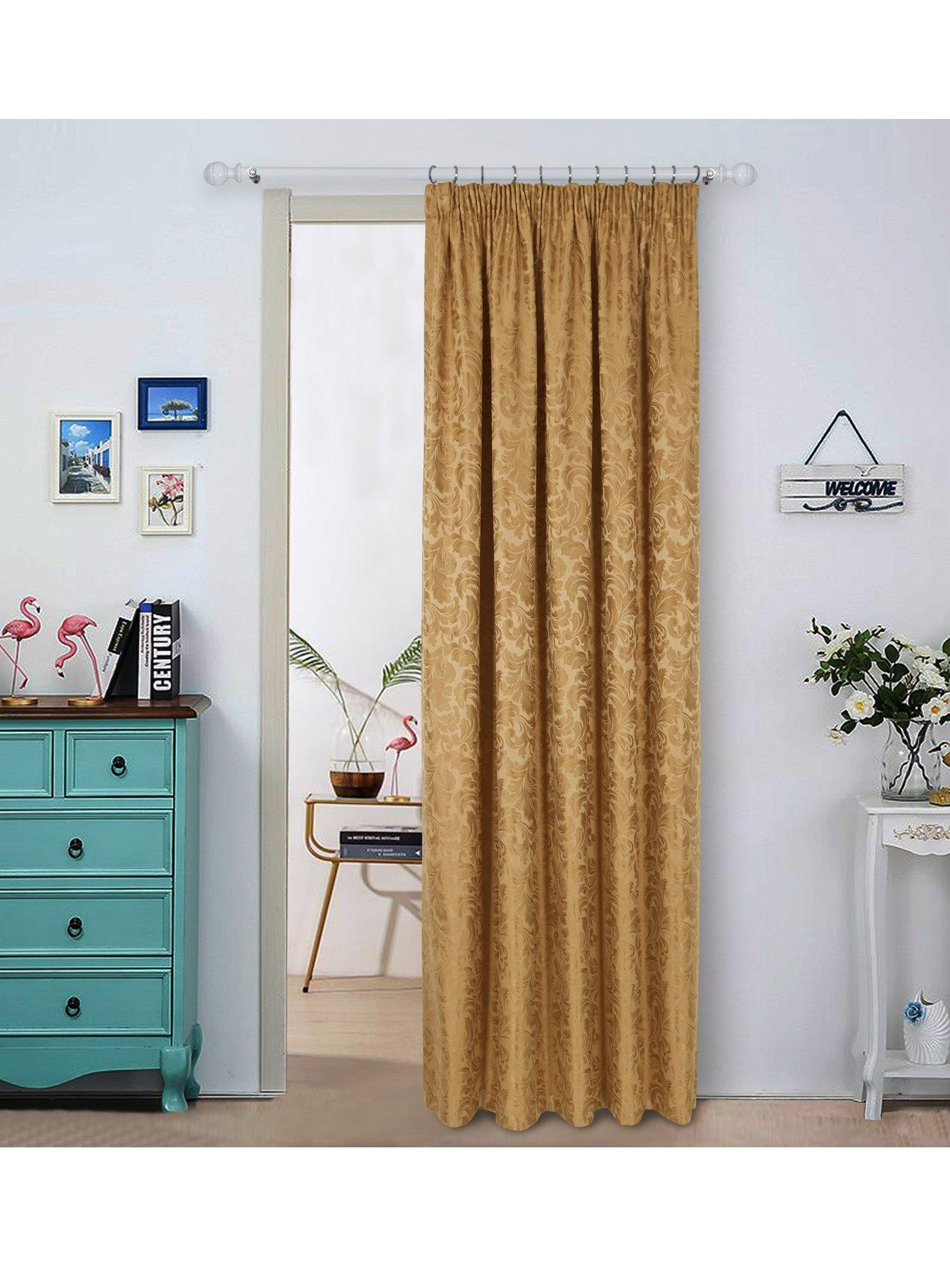 buckingham-pencil-pleat-single-door-curtain