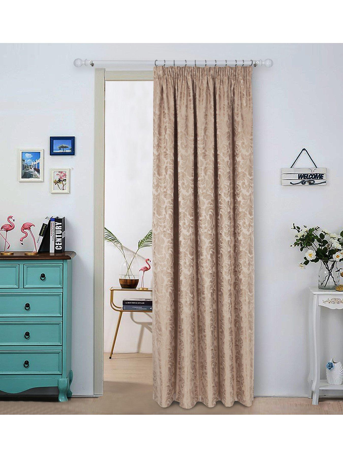 buckingham-pencil-pleat-single-door-curtain