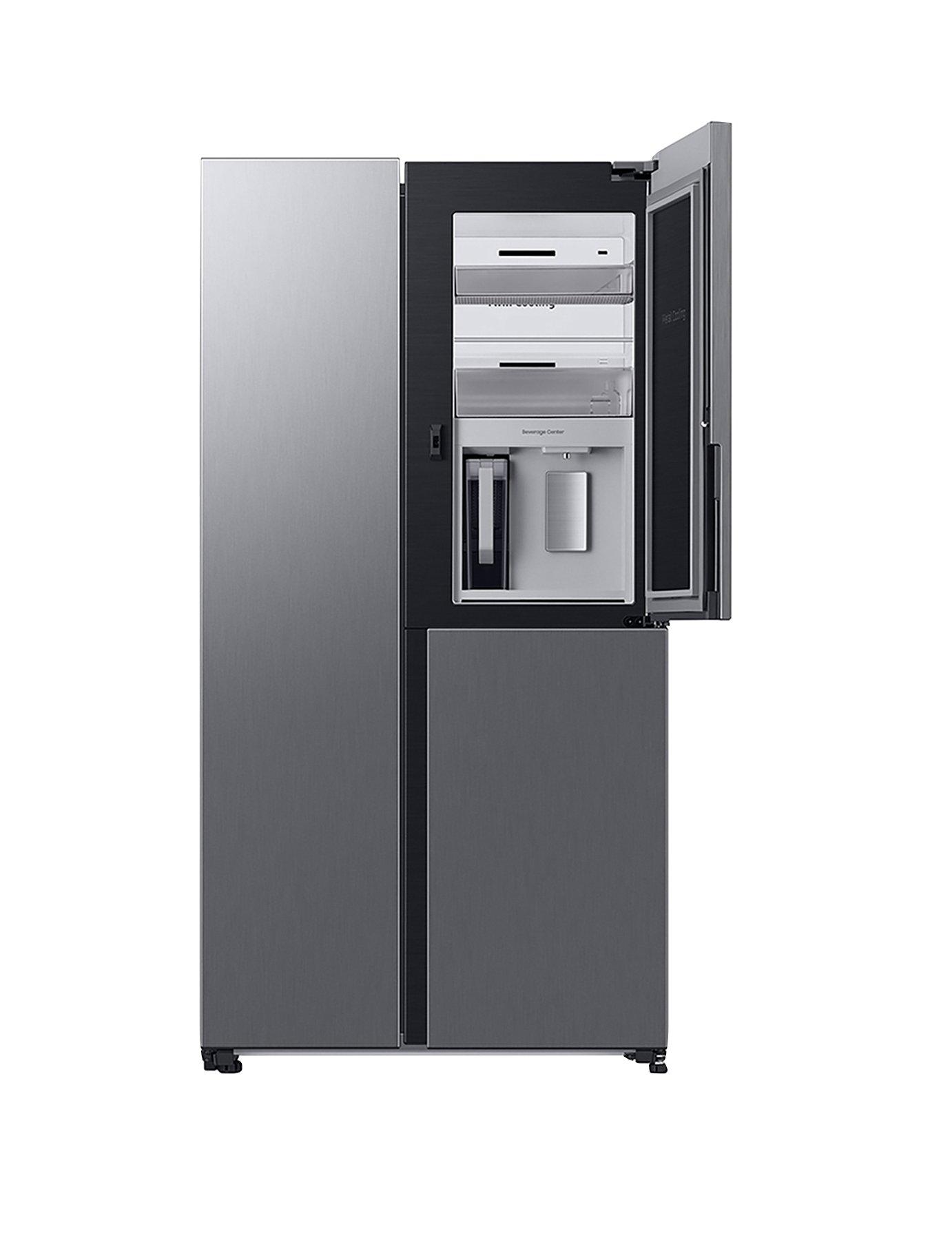 samsung-series-9-rh69b8931s9eu-american-fridge-freezer-with-beverage-centertrade-e-rated-matte-stainless