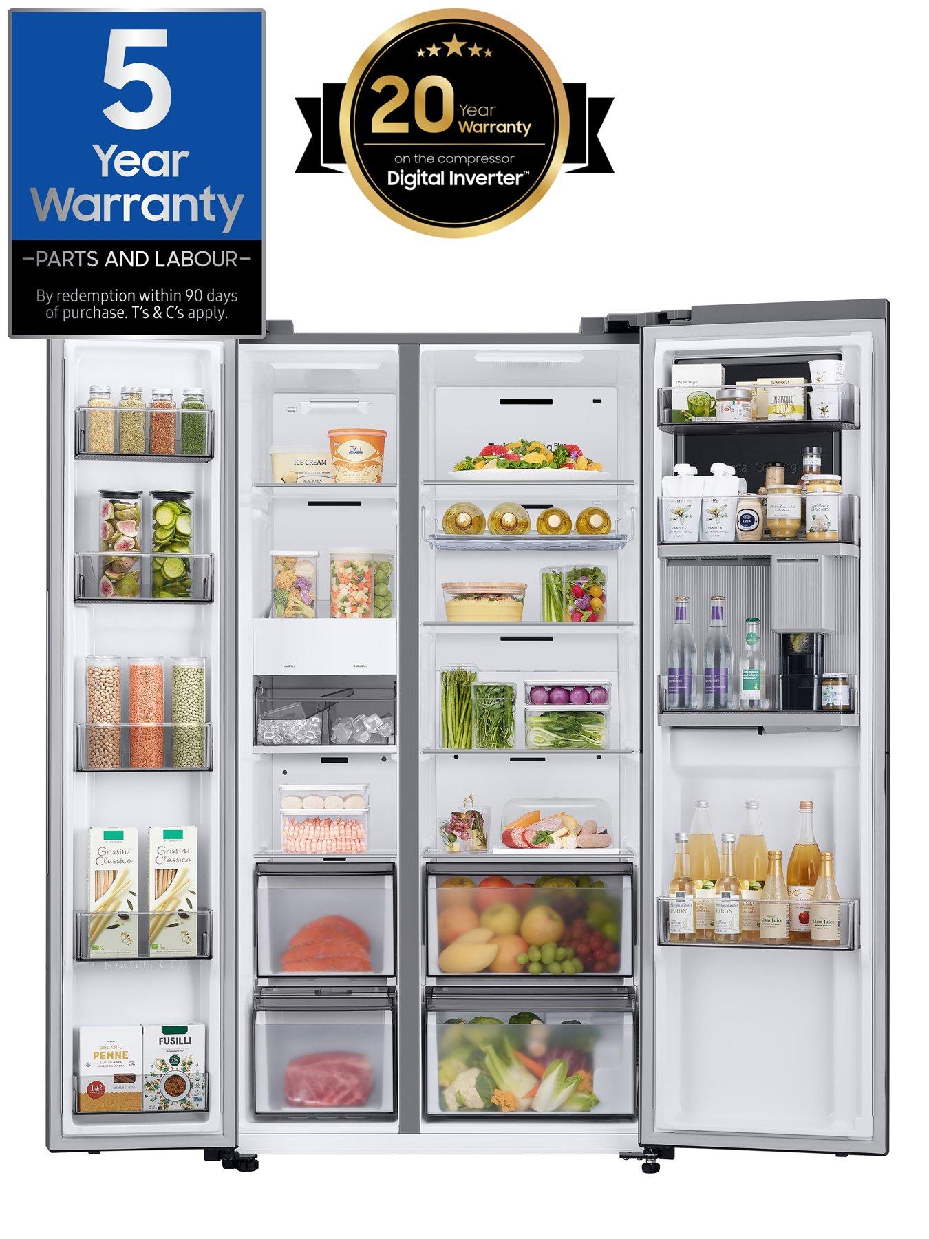 Image 2 of 8 of Samsung Series 9 RH69B8931S9/EU American Fridge Freezer with Beverage Center&trade; - E Rated - Matte Stainless
