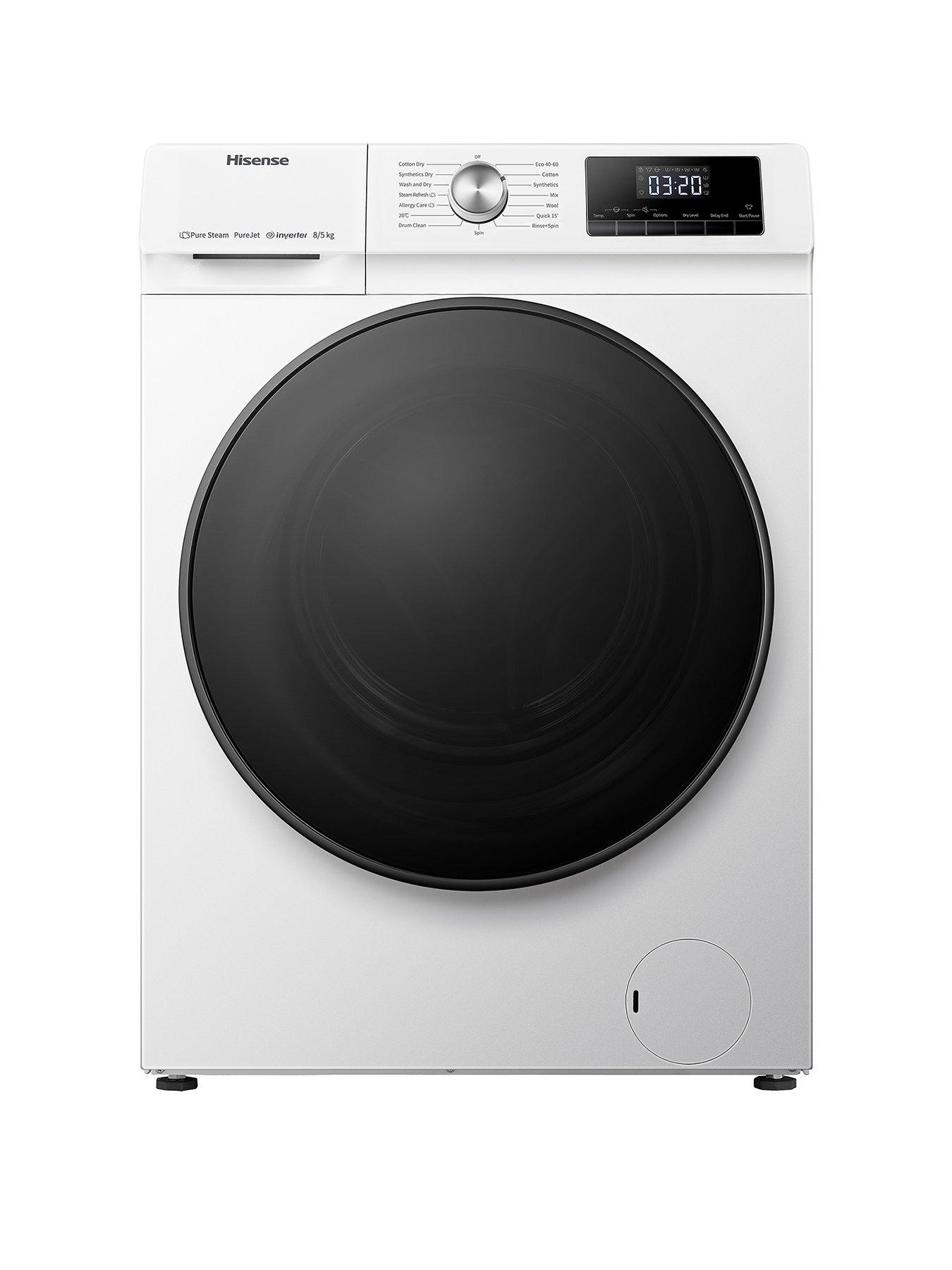 hisense-3-series-wdqa8014evjm-8kg-wash-5kg-dry-1400-spinnbspwasher-dryer-white