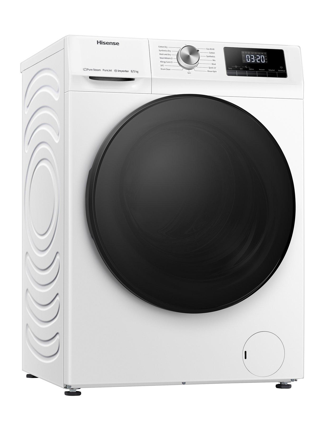 hisense-3-series-wdqa8014evjm-8kg-wash-5kg-dry-1400-spinnbspwasher-dryer-whiteoutfit