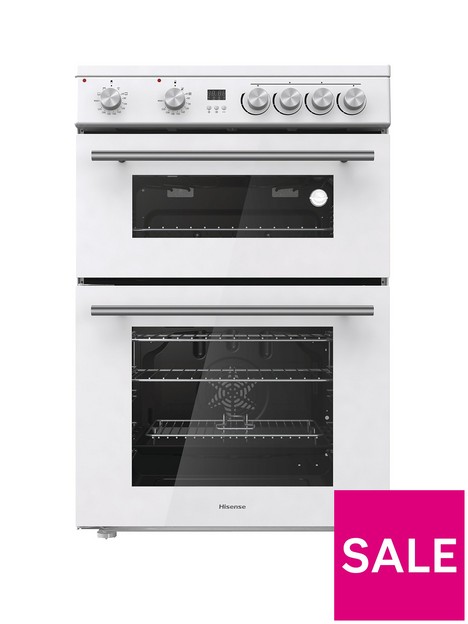 hisense-hde3211bwuk-double-oven-electric-cooker-with-ceramic-hob-white