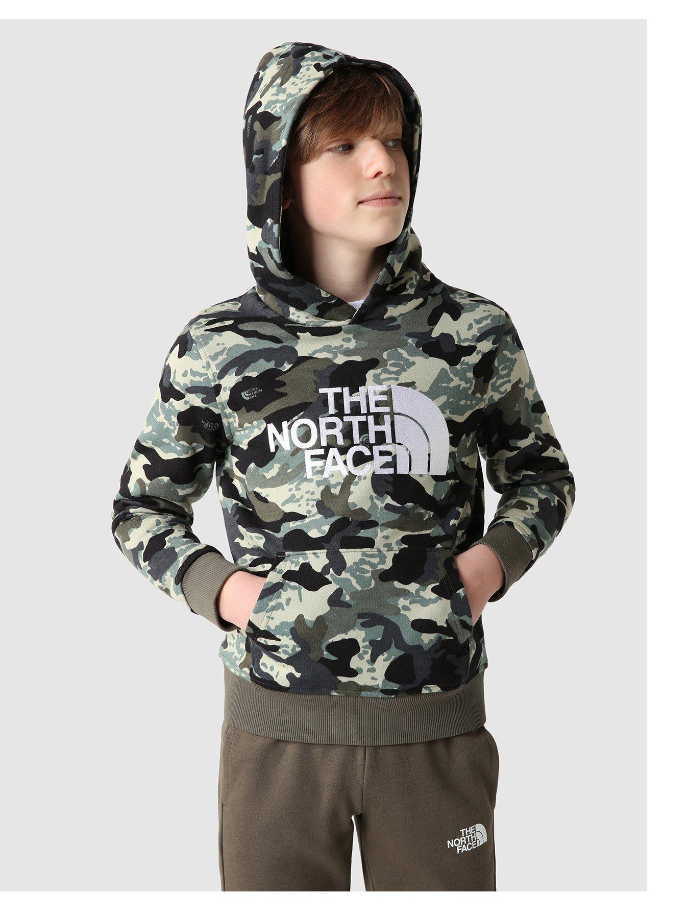 North face hotsell camo pullover